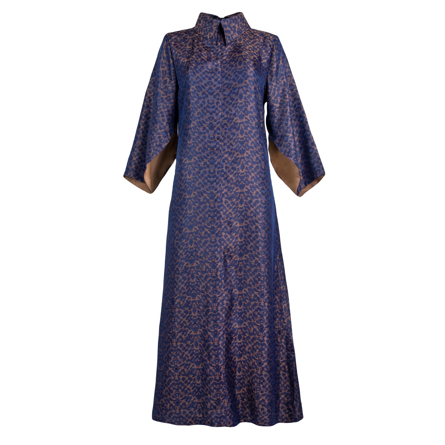 Numbat Women's Chloe Jacquard Dress With Cloak Sleeves
