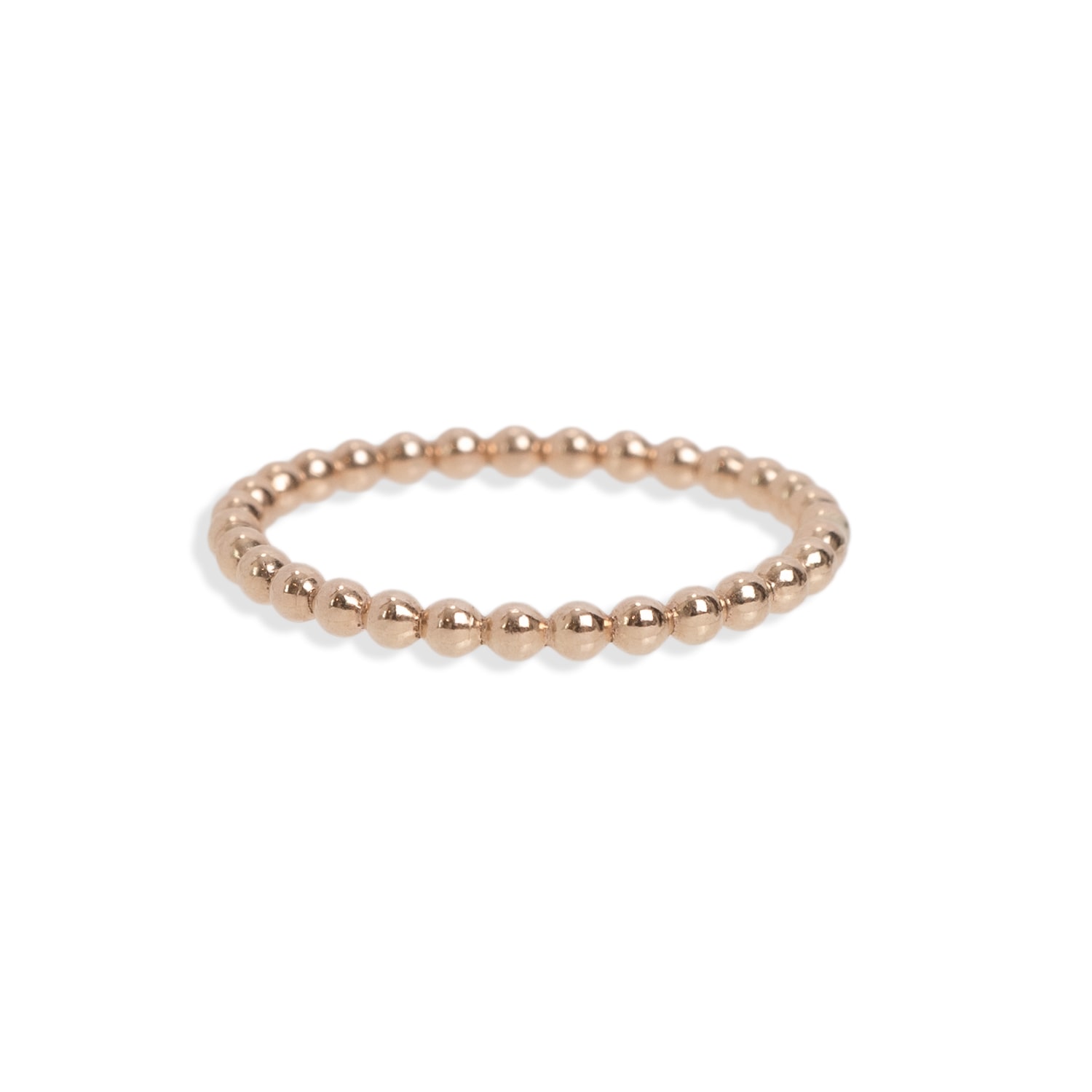 Women's Gold Bead Stacking Ring | Kate Koel