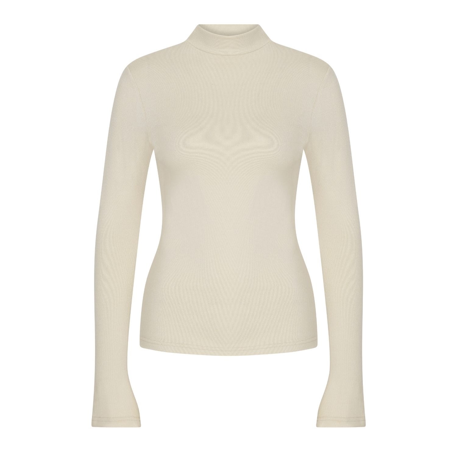 Shop Nazli Ceren Women's Neutrals Jenn Rollneck Sweater In Beige