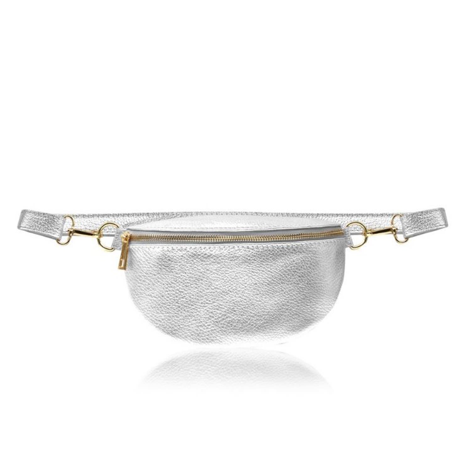 Betsy & Floss Women's Zadar Crossbody And Waist Bag In Silver In Silver