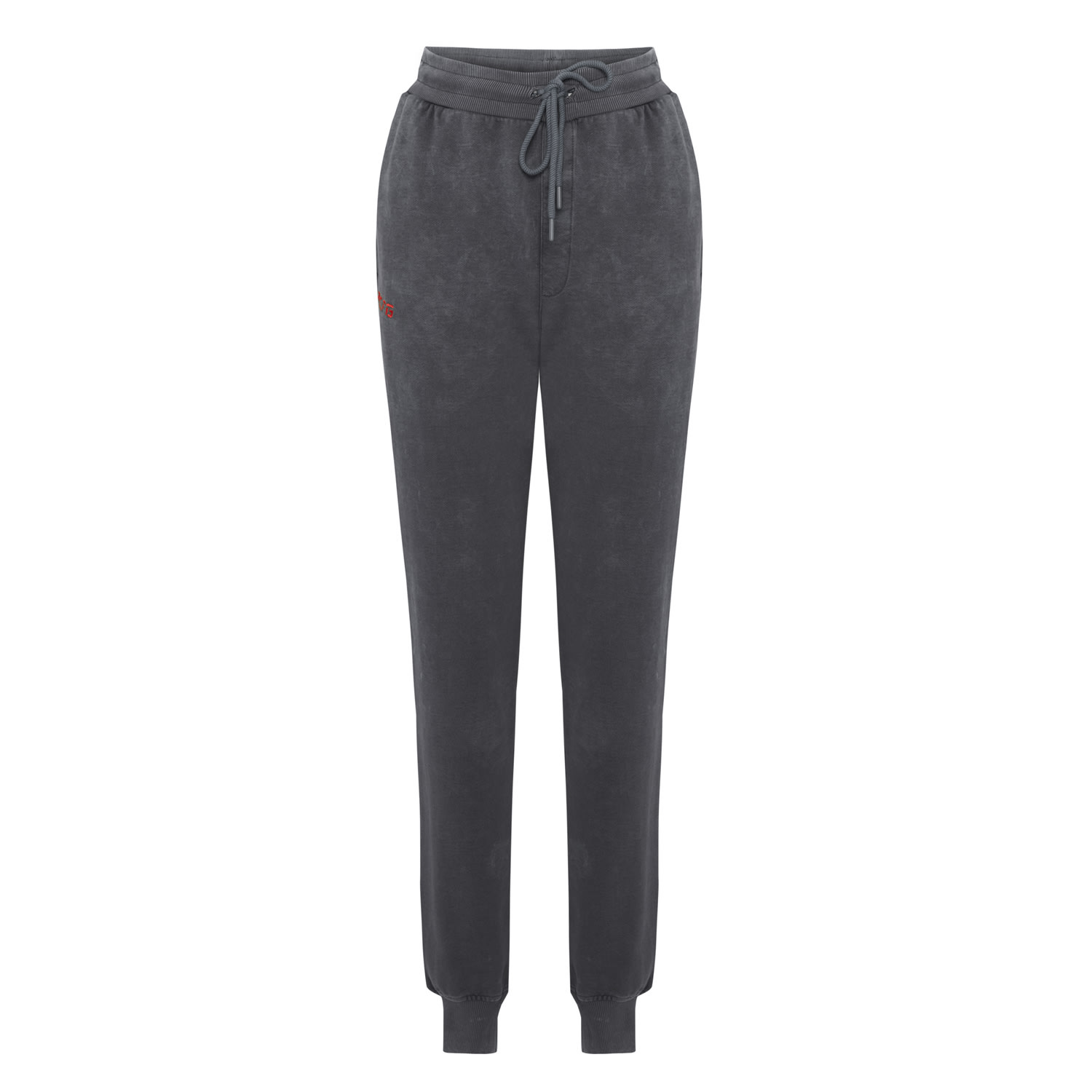 Pcfg Black / Grey Men Acid Washed Track Sweatpant - Black In Black/grey