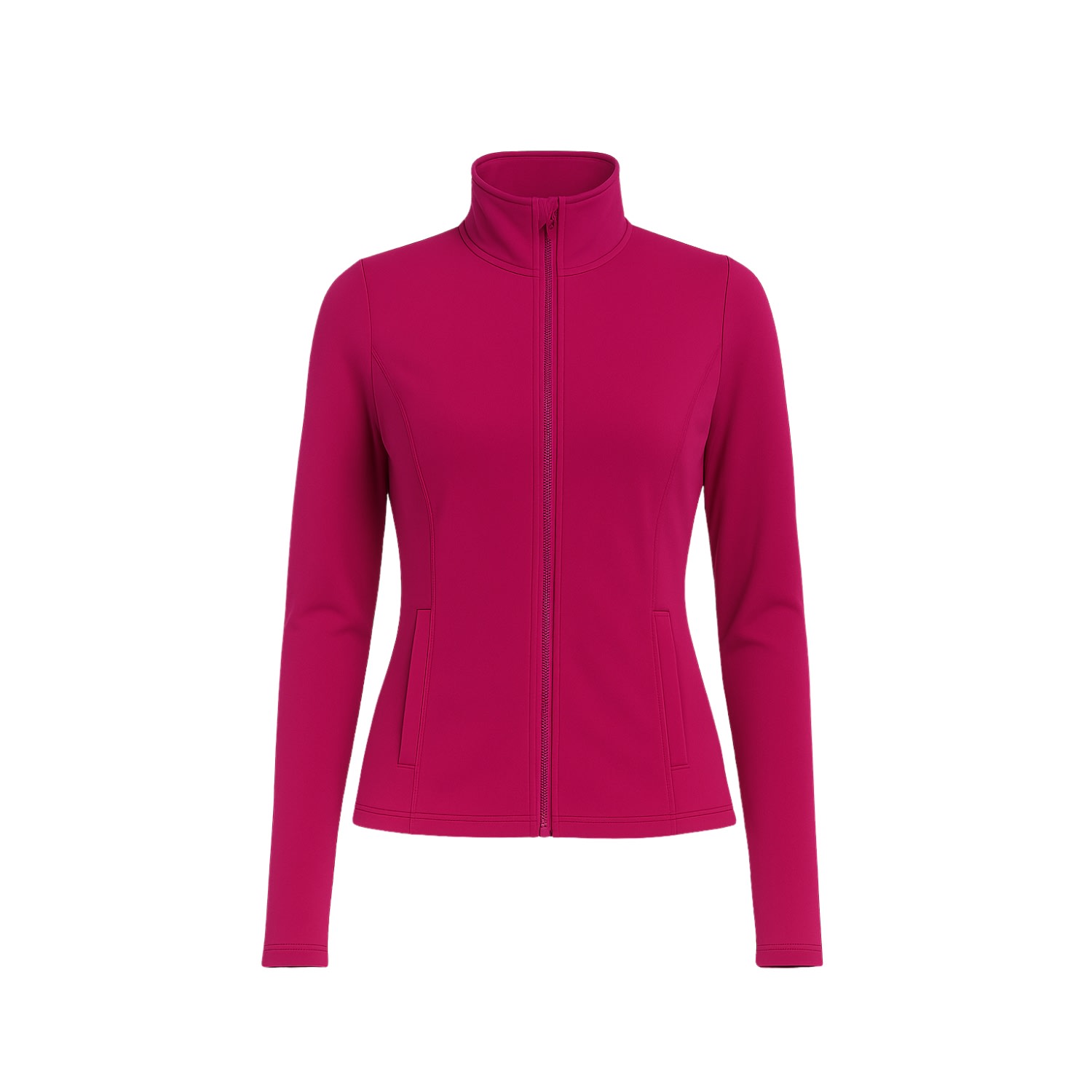 Altra Volta Women's Purple Long Sleeve Burgundy Performance Jacket