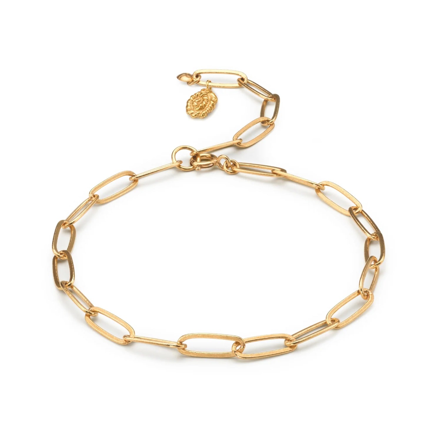 Eva Remenyi Women's Gold Nautilus Chain Anklet