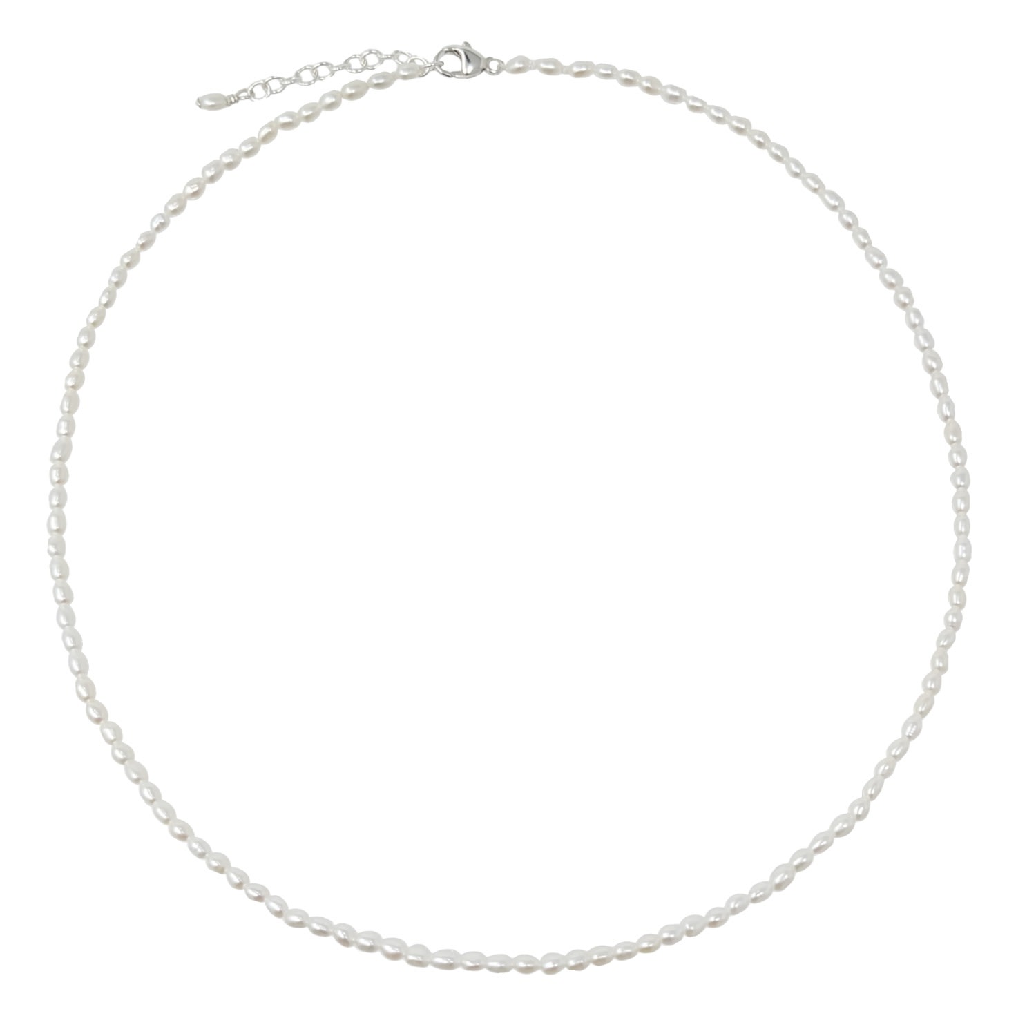 Women’s Kira Seed Pearl Sterling Silver Necklace Kiri & Belle