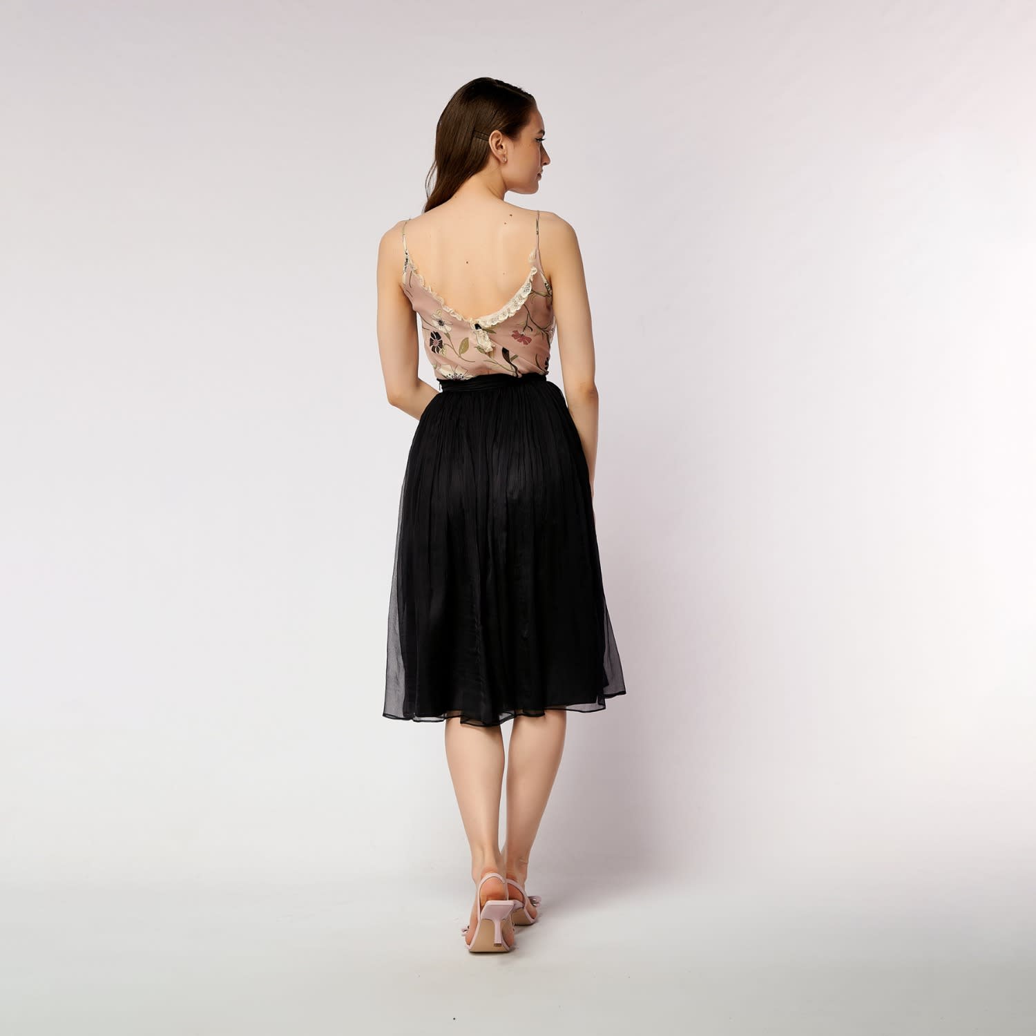 Sサイズ Mel gather skirt black andmary スカート Mel gather skirt size S ANDMARY】Mel gather skirt