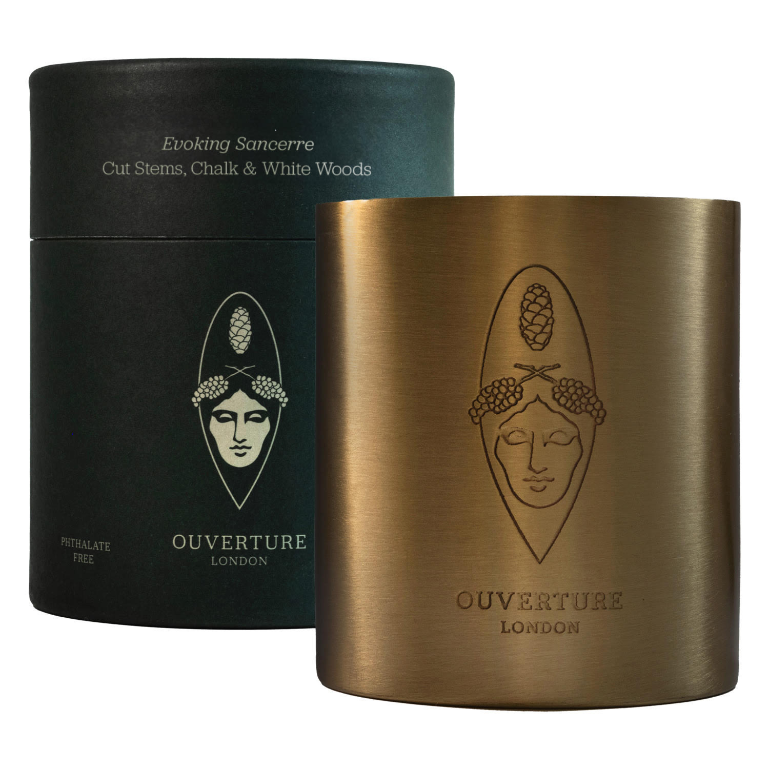 Gold / Neutrals Evoking Sancerre Candle | One Size | Ouverture London
