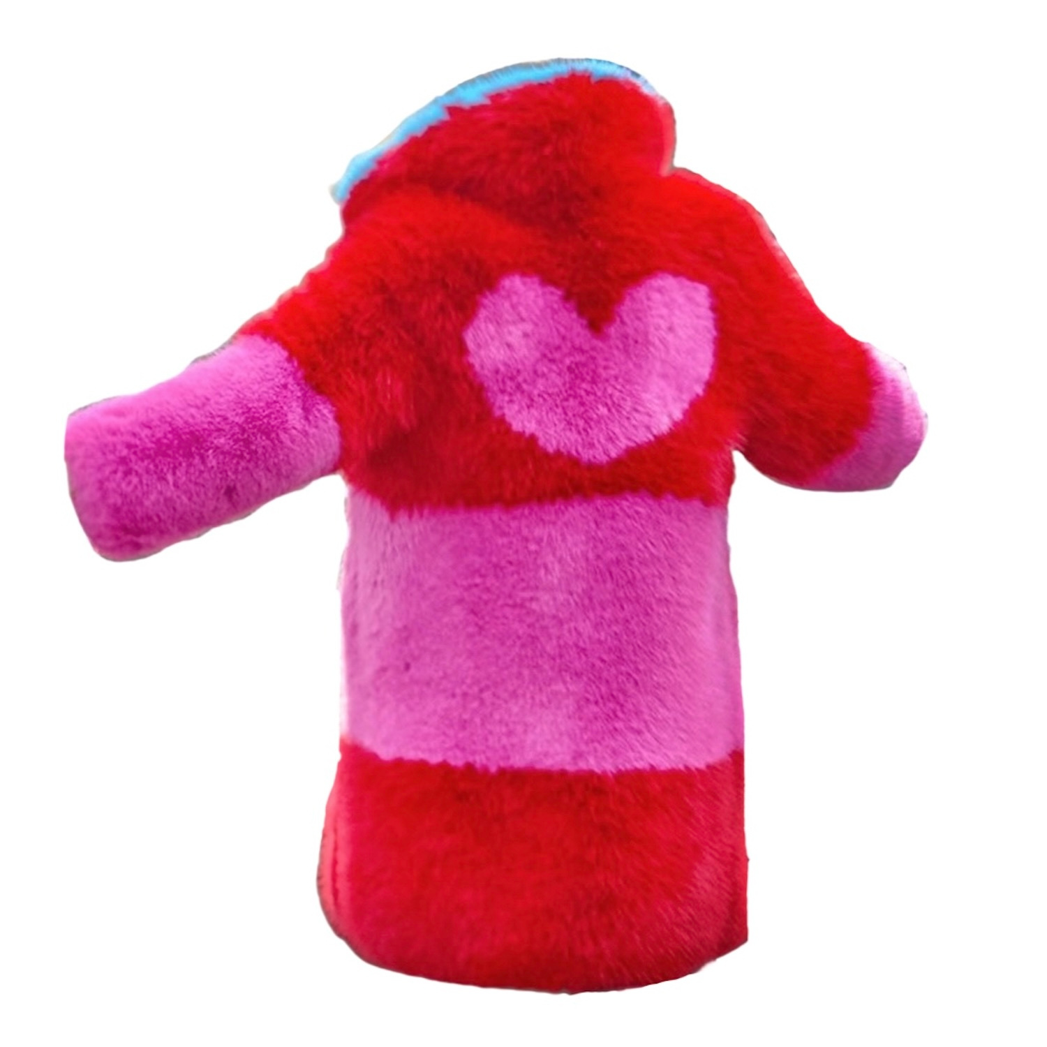Harmonia Ny Women's Pink / Purple / Blue Heartbreaker Faux Fox Fur Coat By Dani Watanabe In Pink/purple/blue