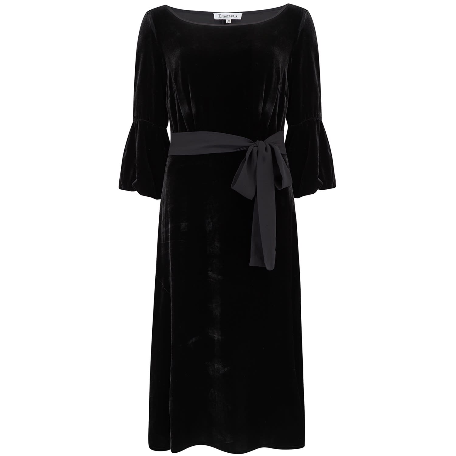 black velvet one piece