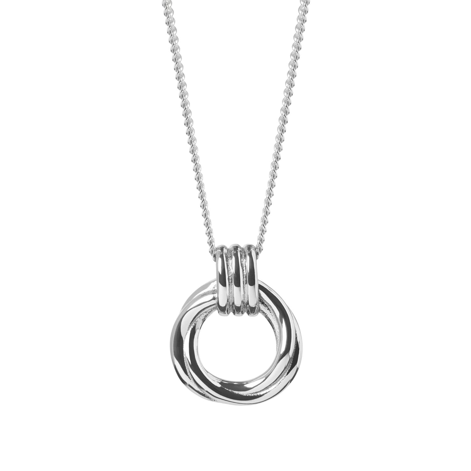 Women's Mini Karma Necklace Silver | Muru