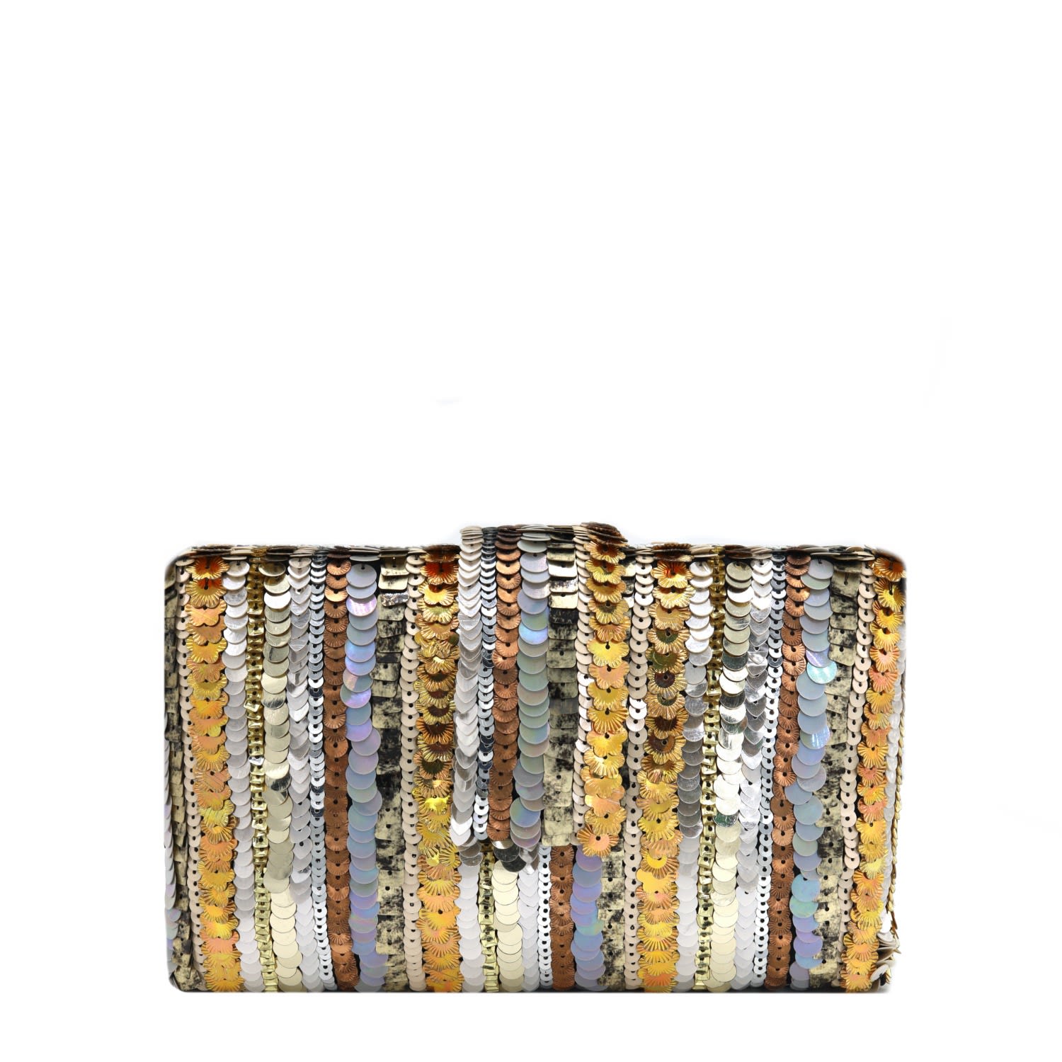 Women’s Gold / Silver Kira Kira Clutch Simitri