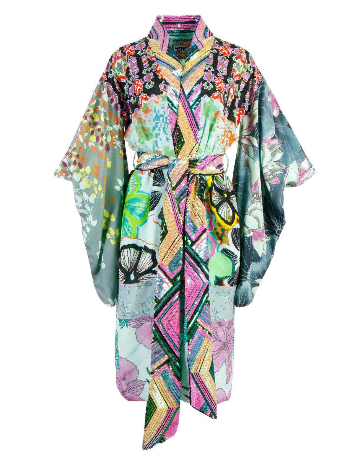 Meghan Fabulous Women's Pink / Purple Purple Haze Kimono In Multi