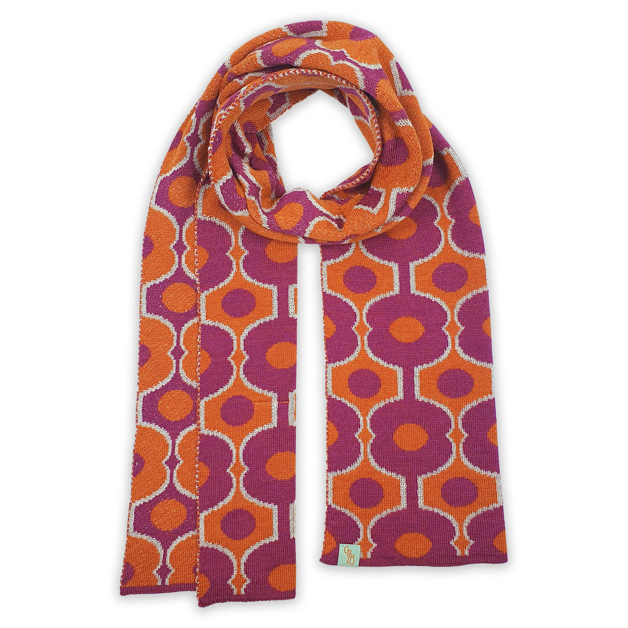 Otto & Spike Women's Scarves - Motel - Merino - Black