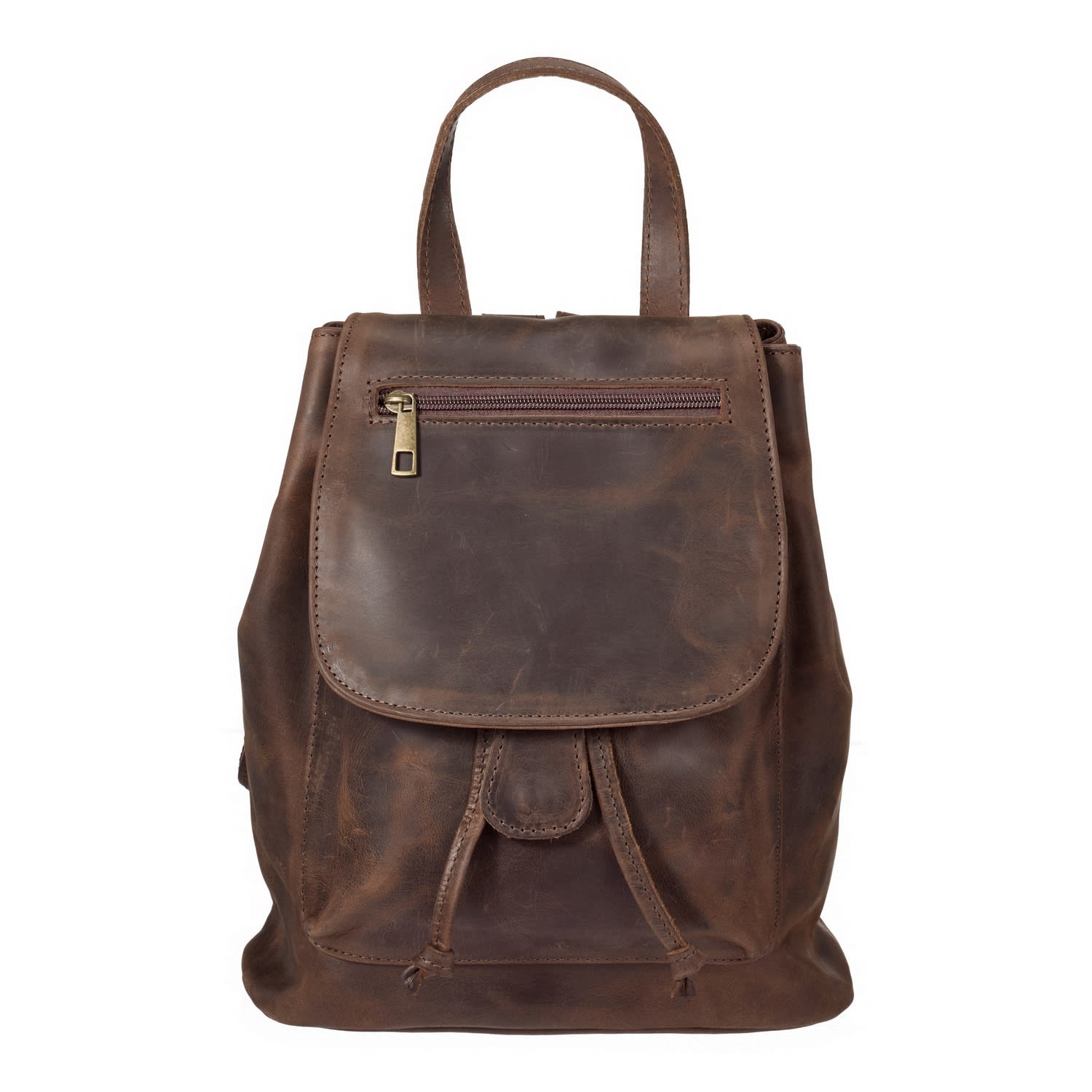 Bedroom Athletics Women's Nucci - Distressed Leather Backpack - Brown In Brown