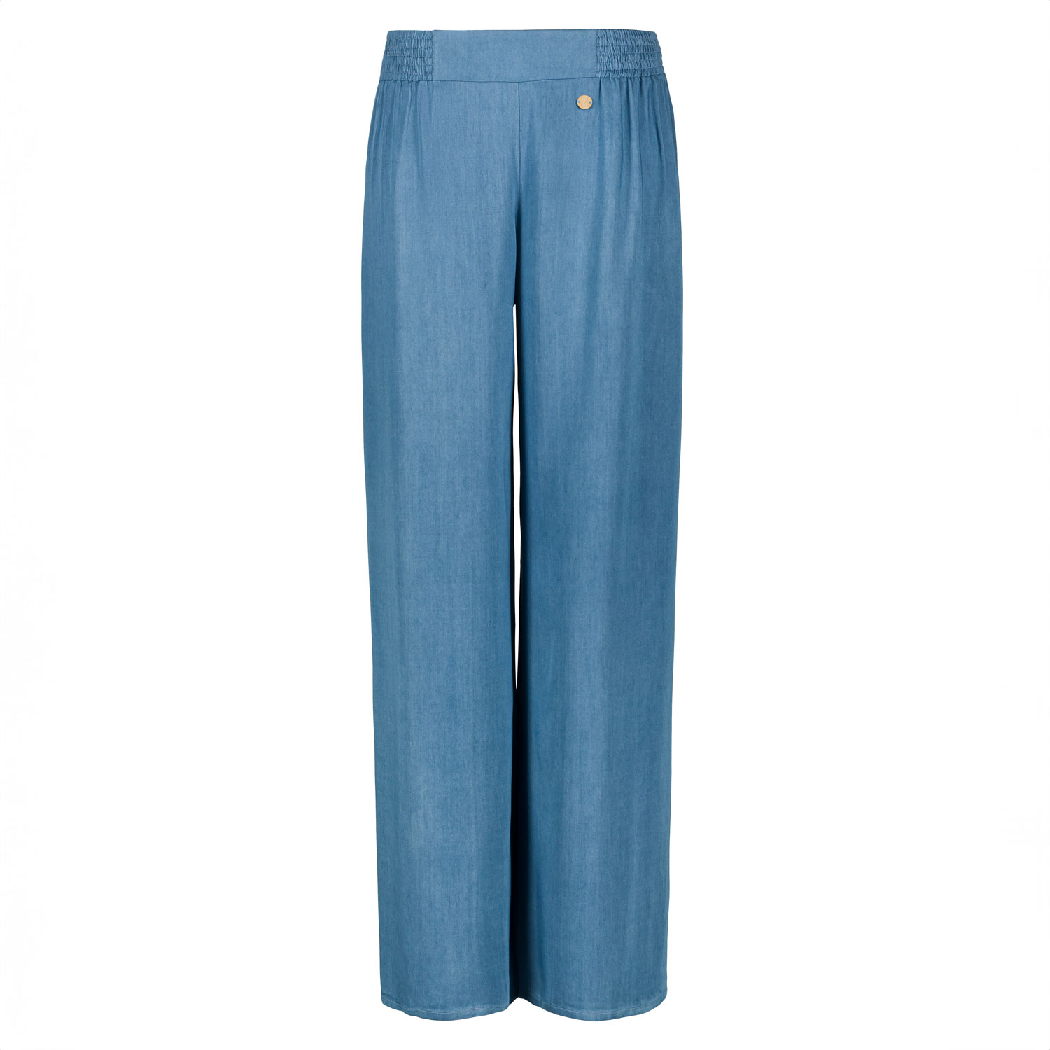 Women’s Reese Blue Fluid Pants Medium Marianne by Marie Jordane