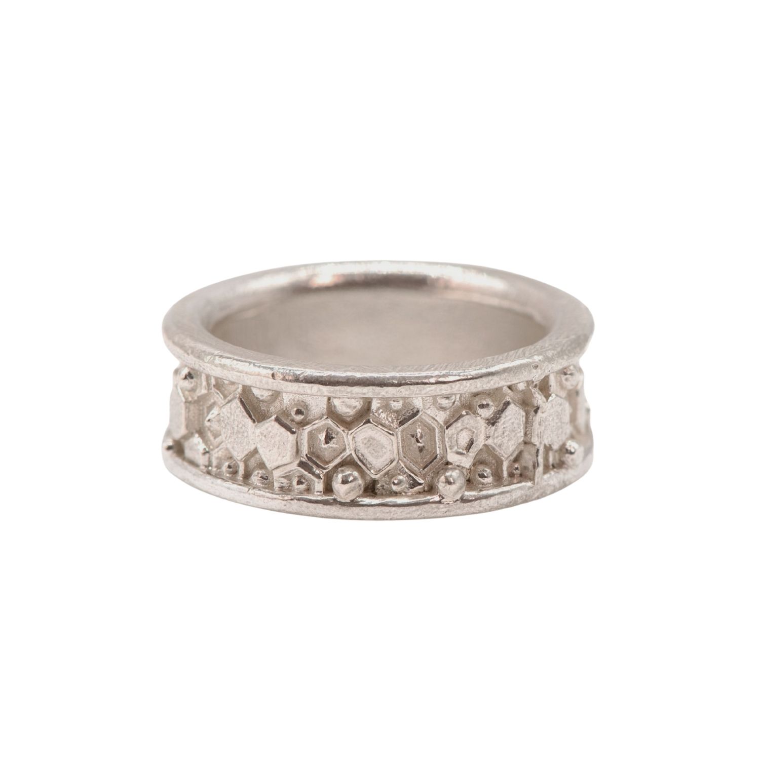 Dainty London Women's Silver Goddess Ring - Hemera In Silver
