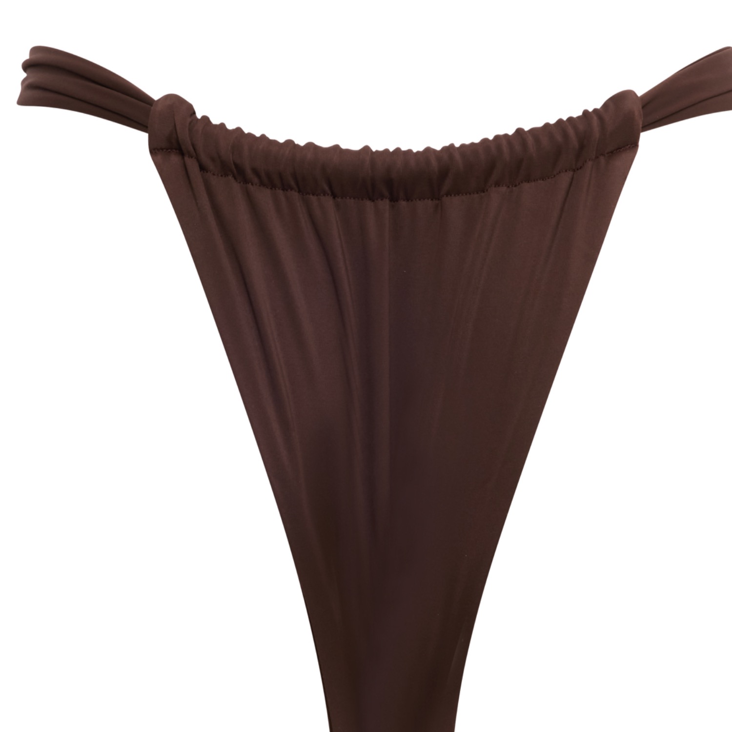 Donnaswim Women's Brown Bali Ruched Bottom Chocolate