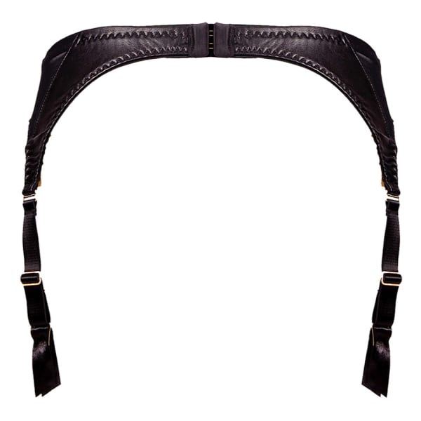 Something Wicked Montana Leather Suspender Garter Belt