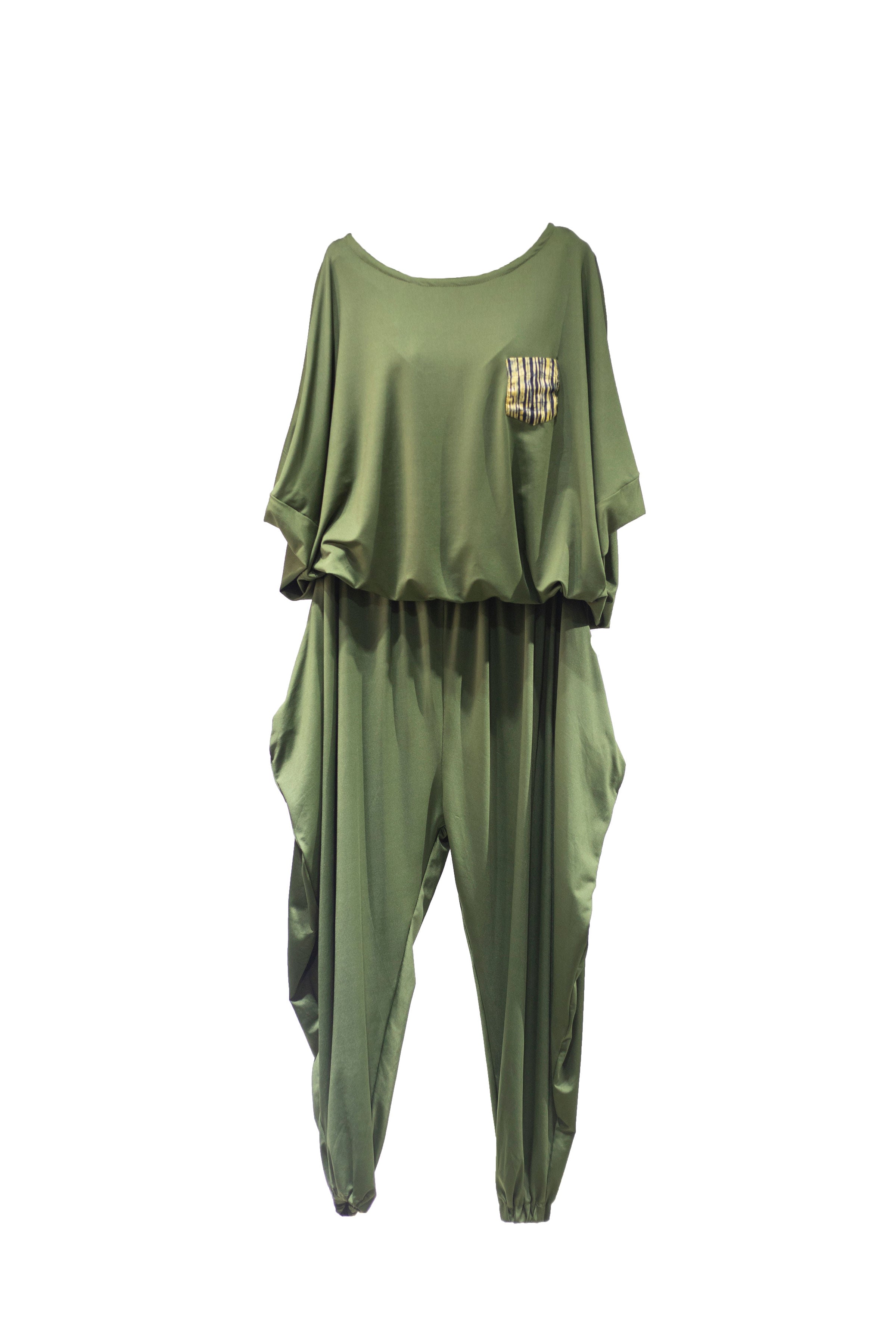 Xclamations Uk Labu Jersey Co-ord Set -green In Green