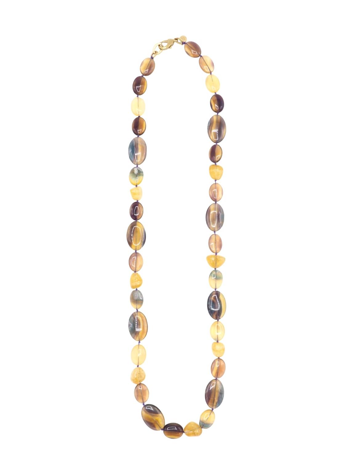 Sita Nevado Women's Purple / Yellow Granota Necklace In Multi