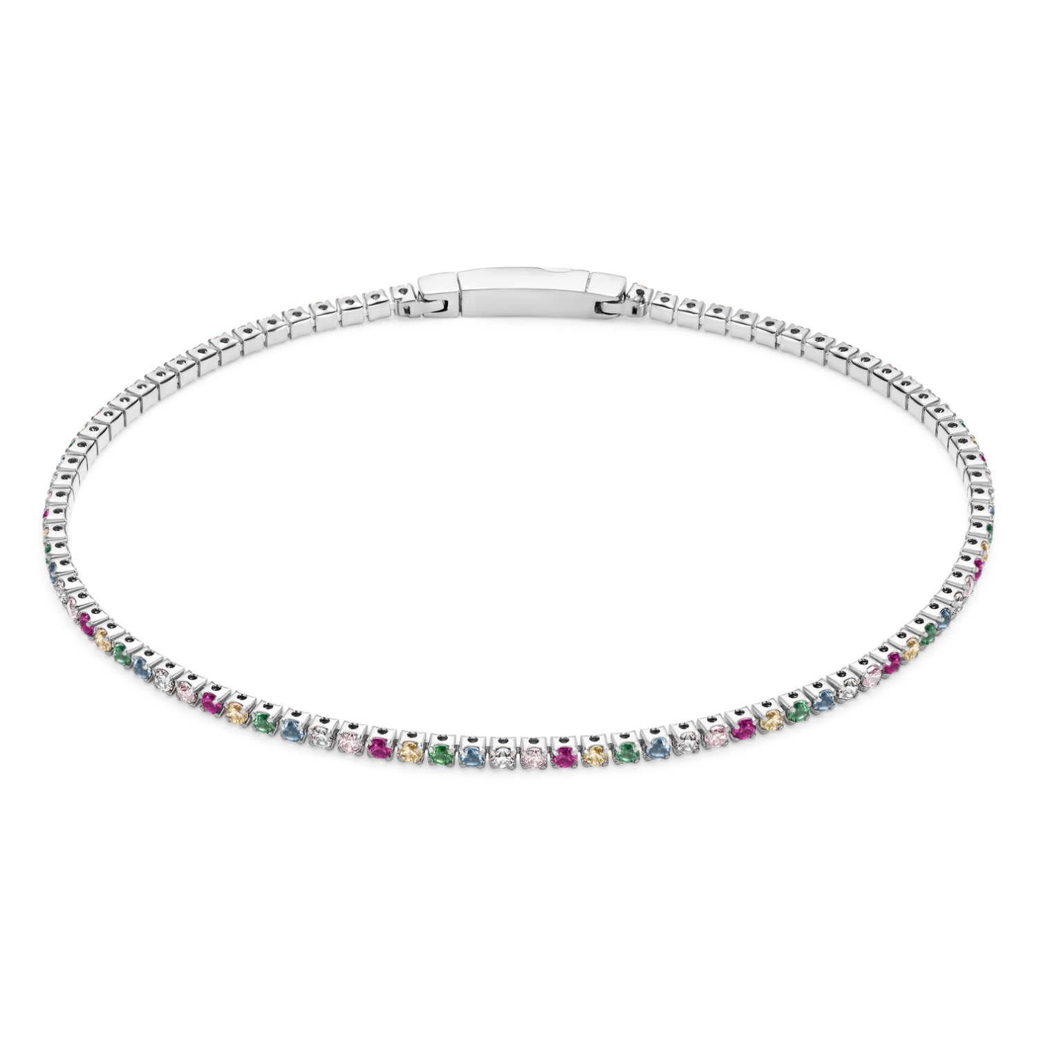 Sif Jakobs Jewellery Women's Bracelet Ellera Silver Rainbow