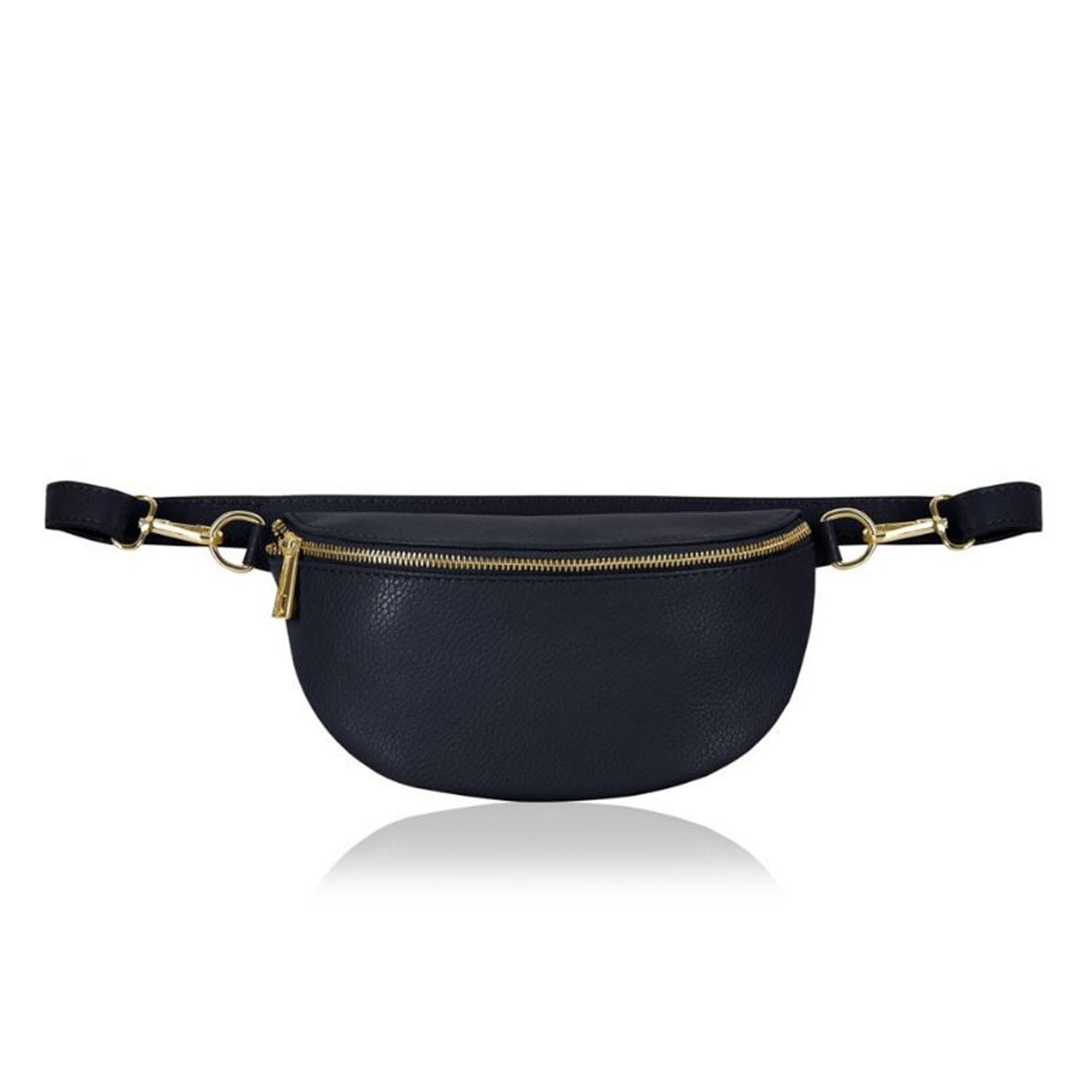 Betsy & Floss Women's Zadar Crossbody And Waist Bag In Navy Blue In Blue