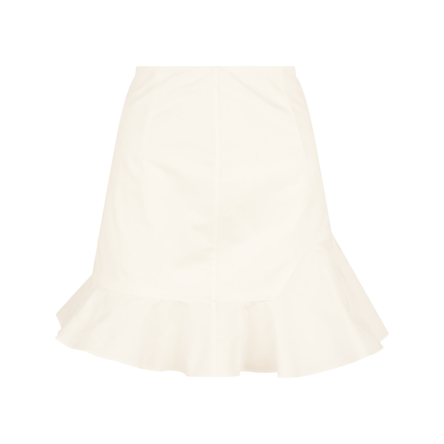 Ama The Label Women's White Nsusu Miniskirt