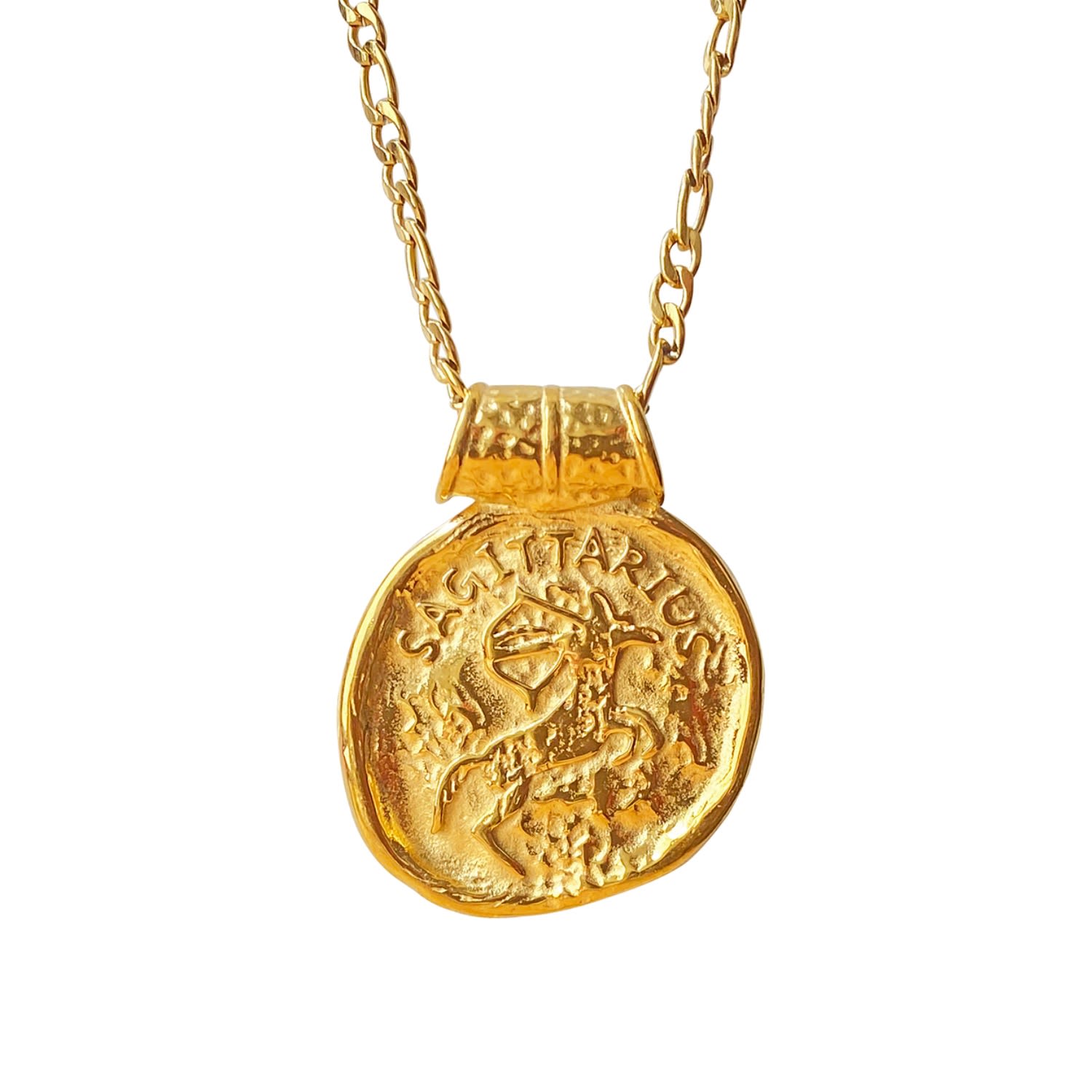 Smilla Brav Women's Gold The Zodiac Necklace Sagittarius