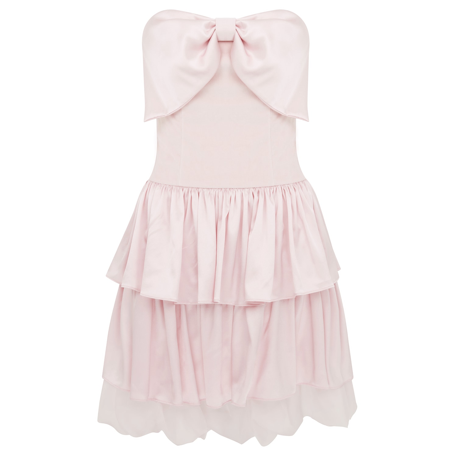 Women's Pink Love Bow Dress | Small | Lisa the Label