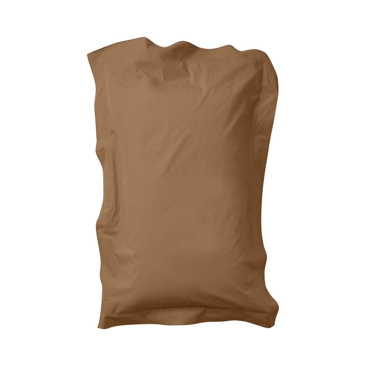 Brown Pillowcase Pair In Carob Us Queen Sutram