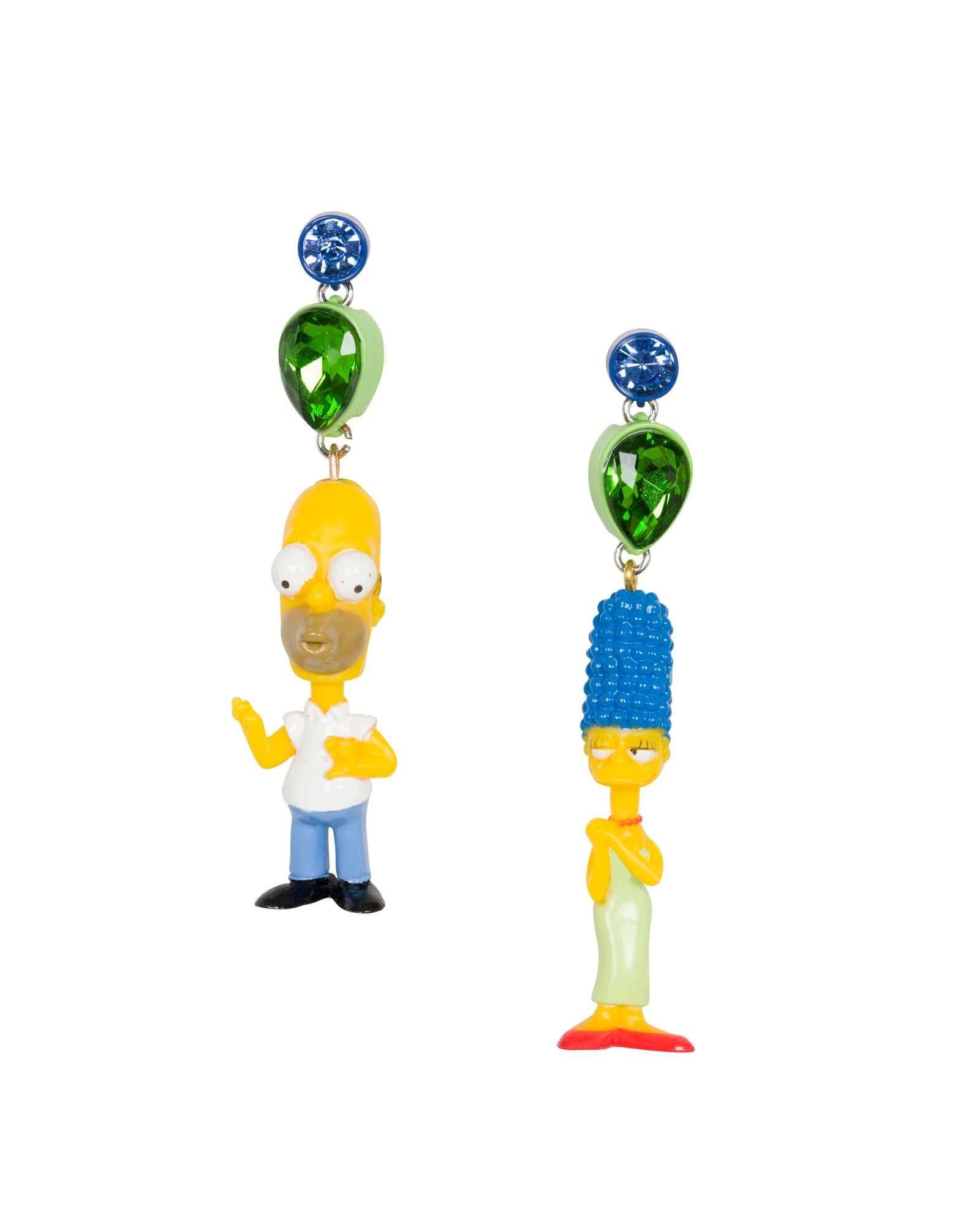 Simpsons Earrings Meghan Fabulous Wolf Badger