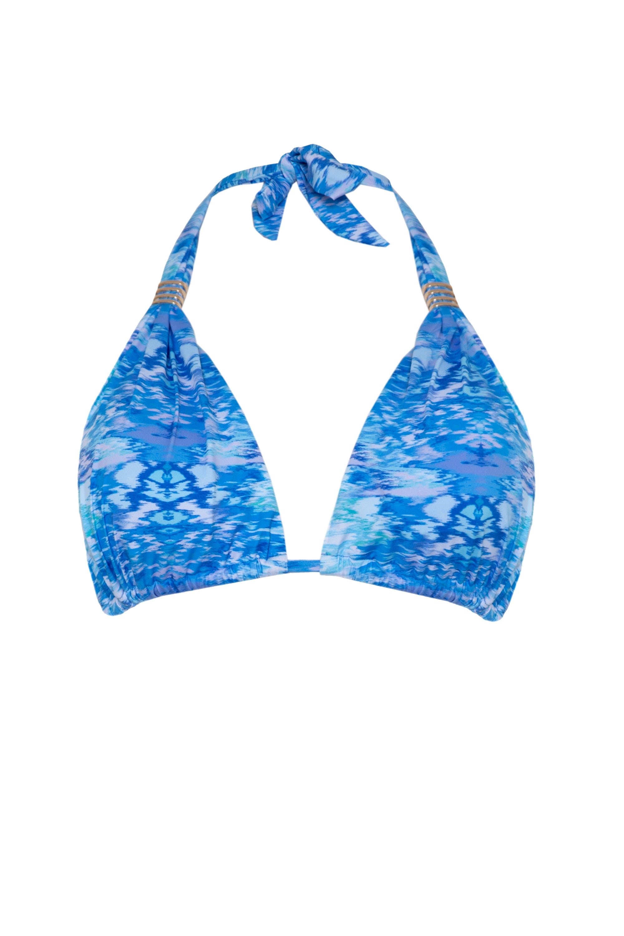 Women's Blue Sea Dream Miami Bikini Top | Large | Sophia Alexia