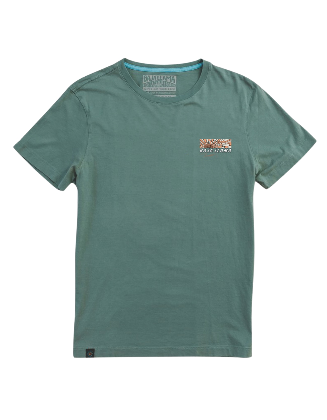 Men’s Arroyo Green - Primo Graphic Tee Medium Baja Llama