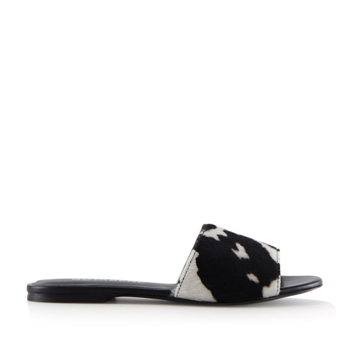 Notabene Fiona Cowhide Slide Sandals In Multi