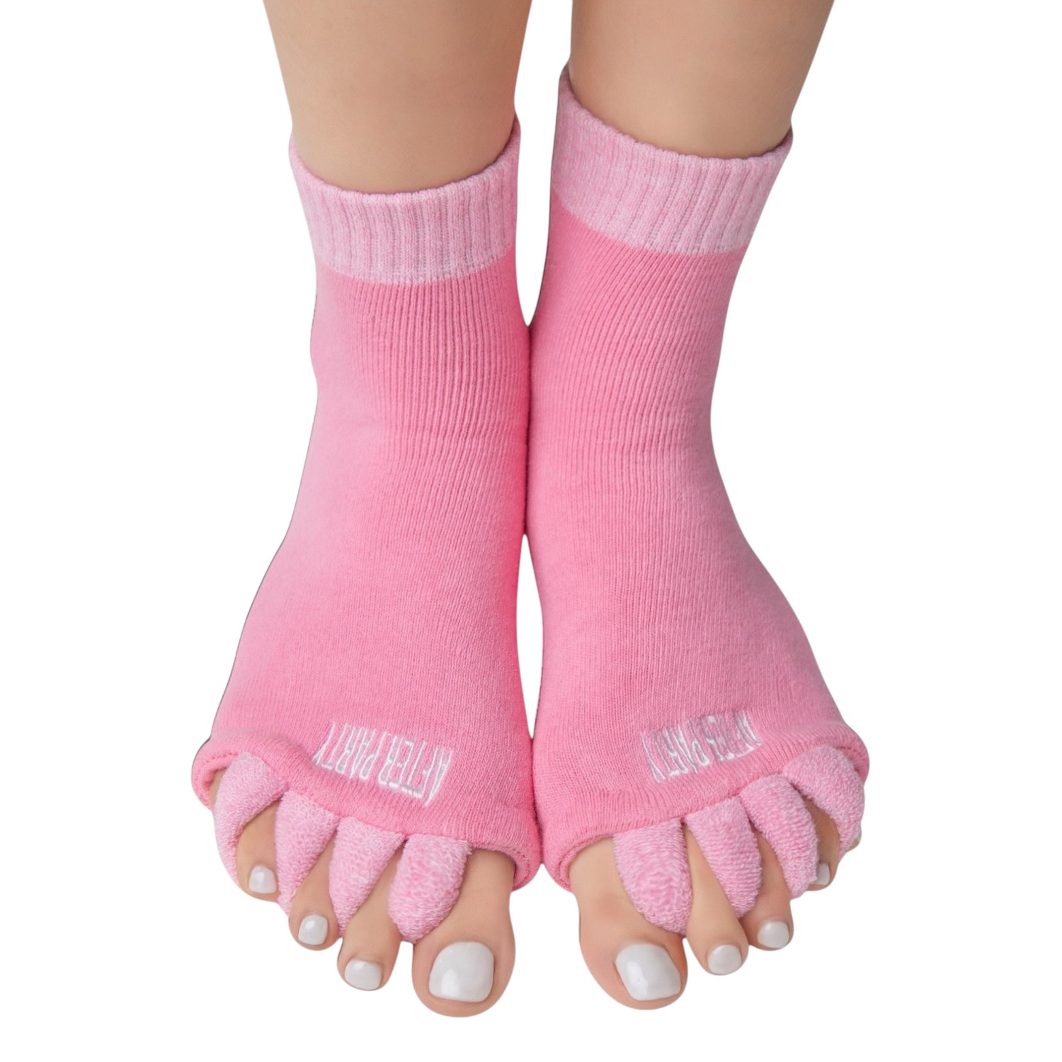 High Heel Jungle By Kathryn Eisman Women's The After Party Foot Relief Socks - Pink Gen 2 In Pink