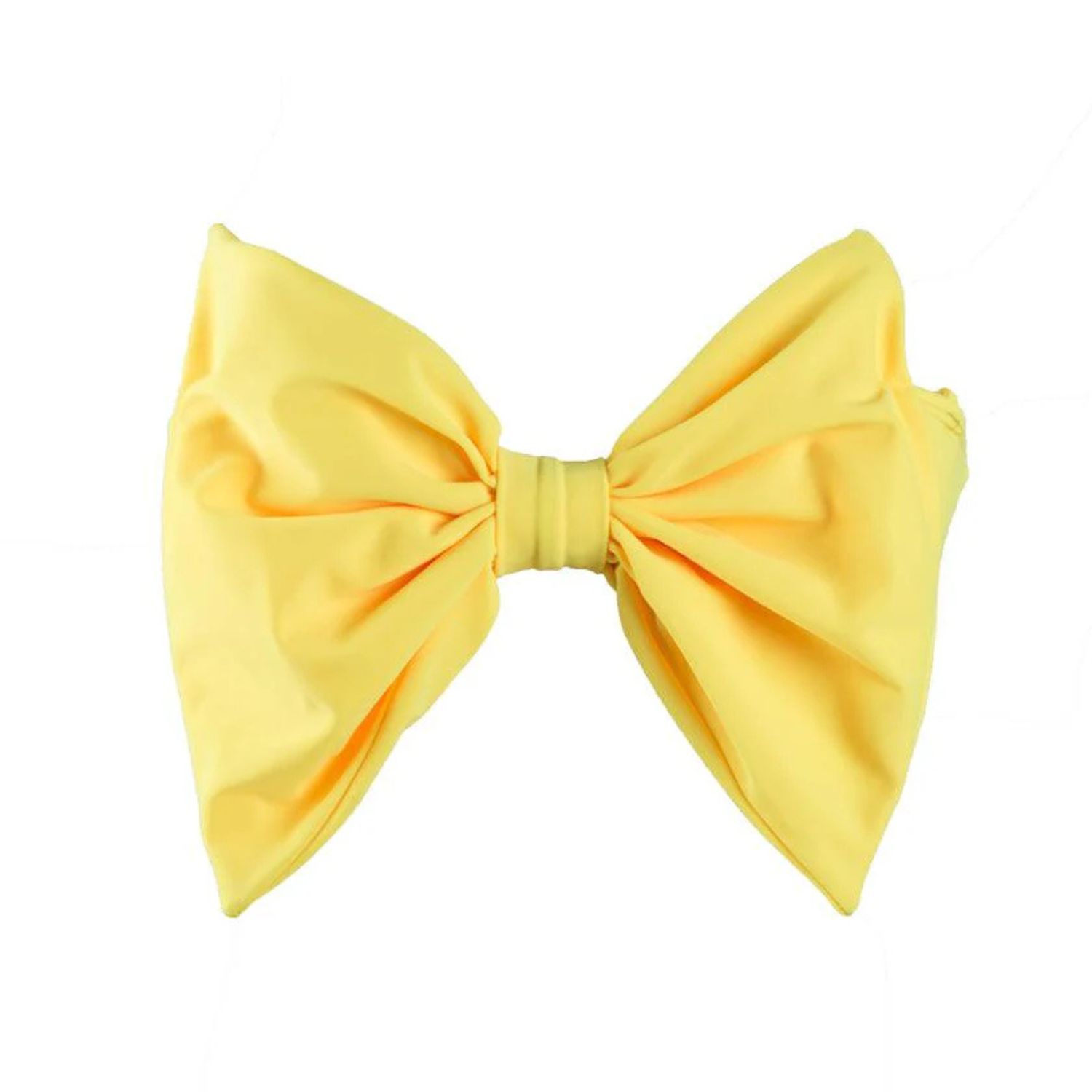 Paola Amador Women's Yellow Bikini Top Bow