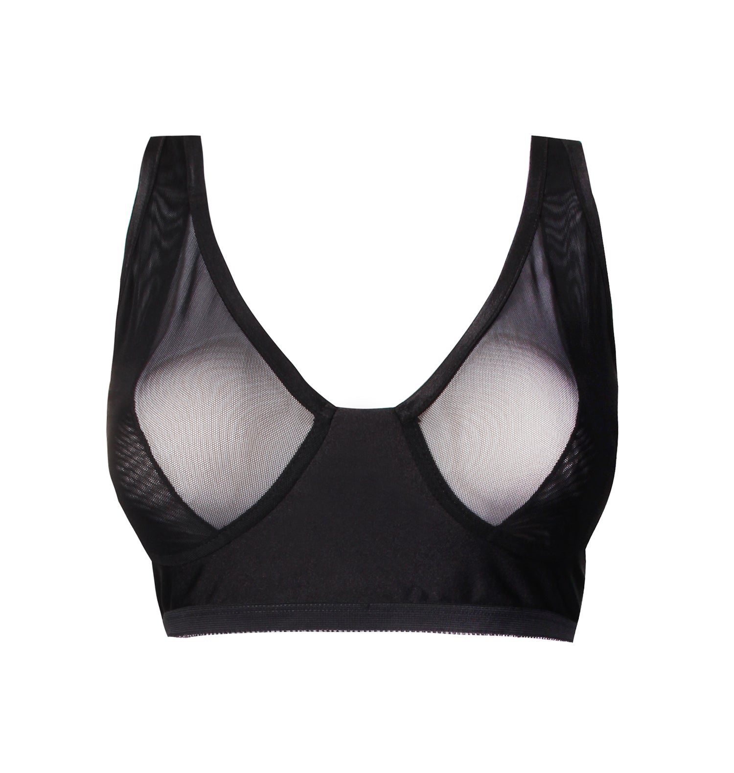 Women’s Black Jessica Bra 32C Voluptas Rose