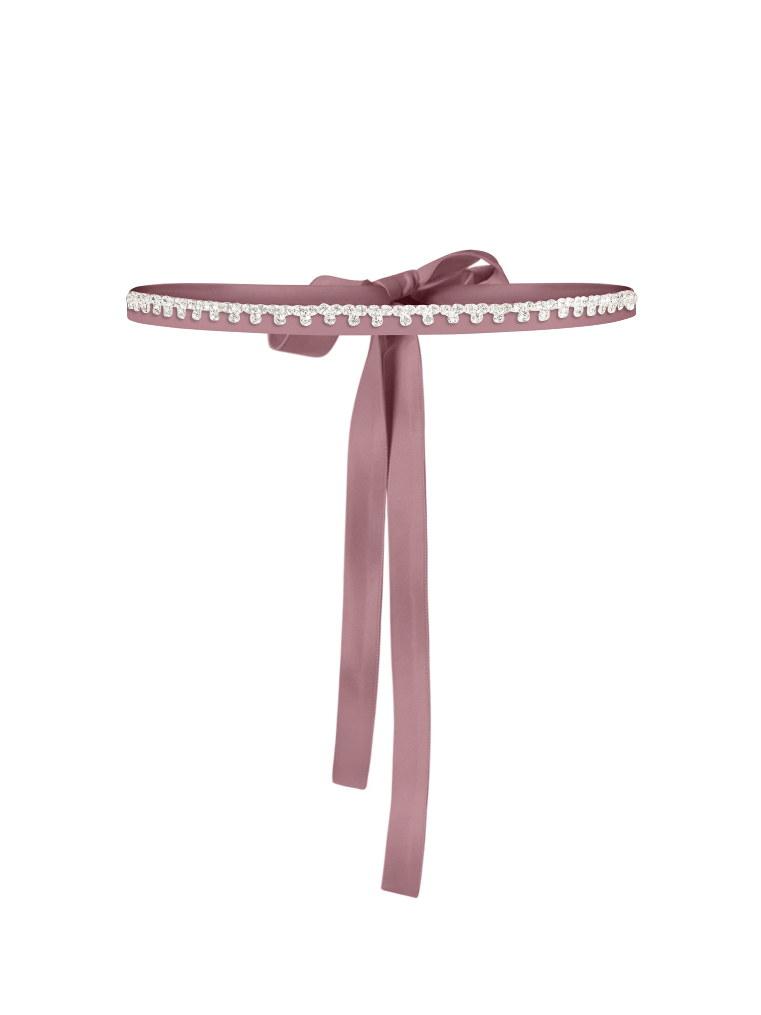 Tia Dorraine Women's Pink / Purple Crystal-embellished Belt - Light Purple