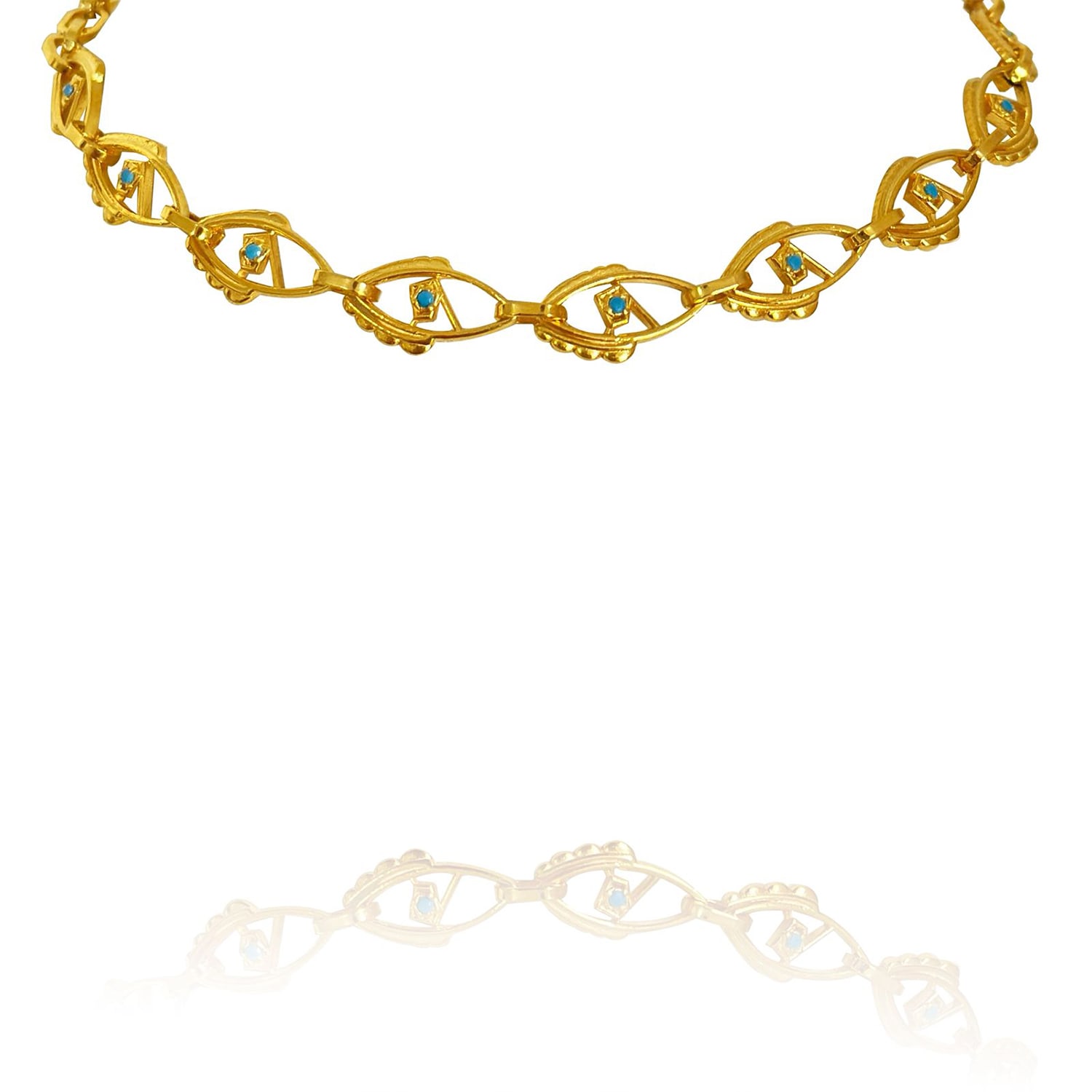 Eyeconic By Samar Ajram Women's Gold Salma Evil Eye Choker Necklace