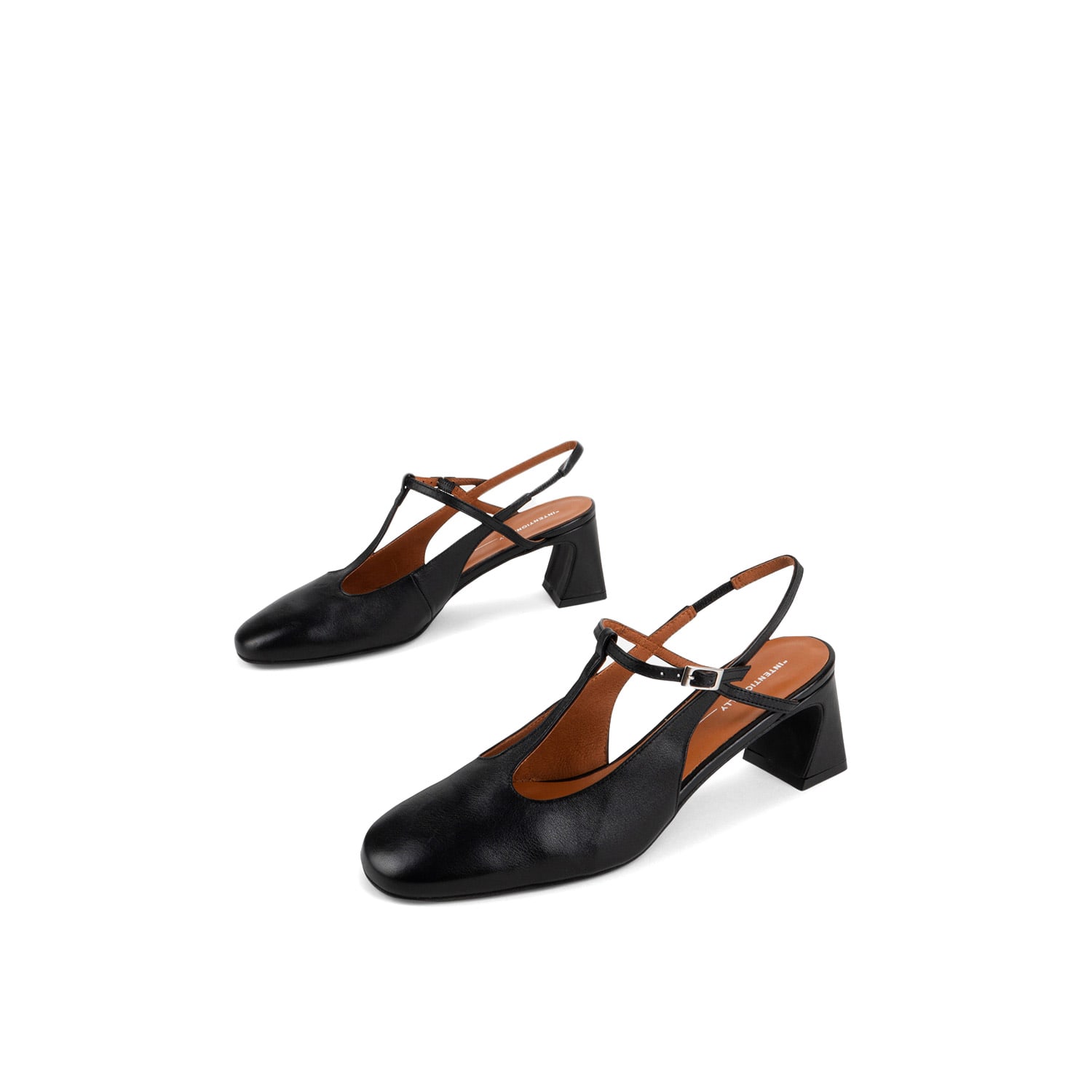Intentionally Blank Women's Cosette Slingback Heel-black In Black