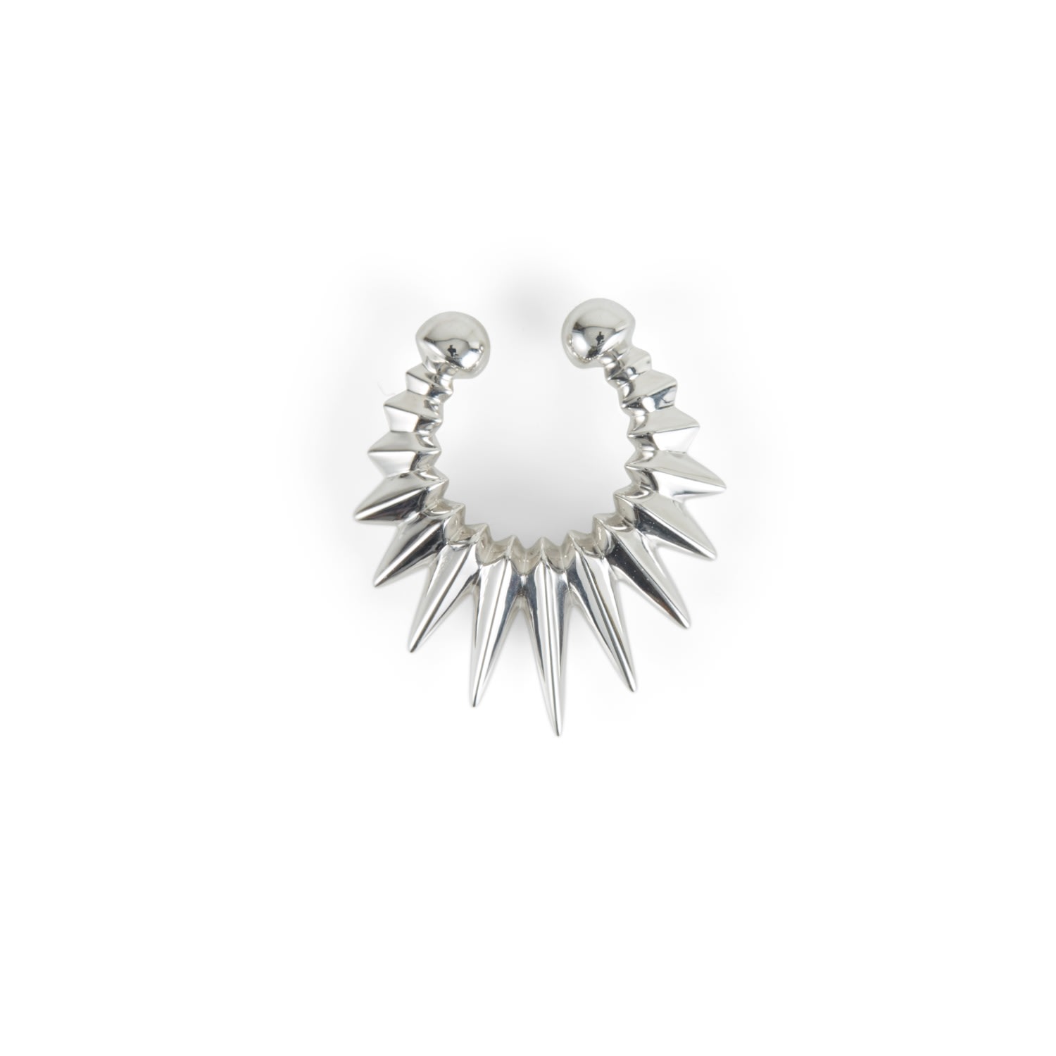 Kasun Women's Septum Ring Clip On – Silver In Silver