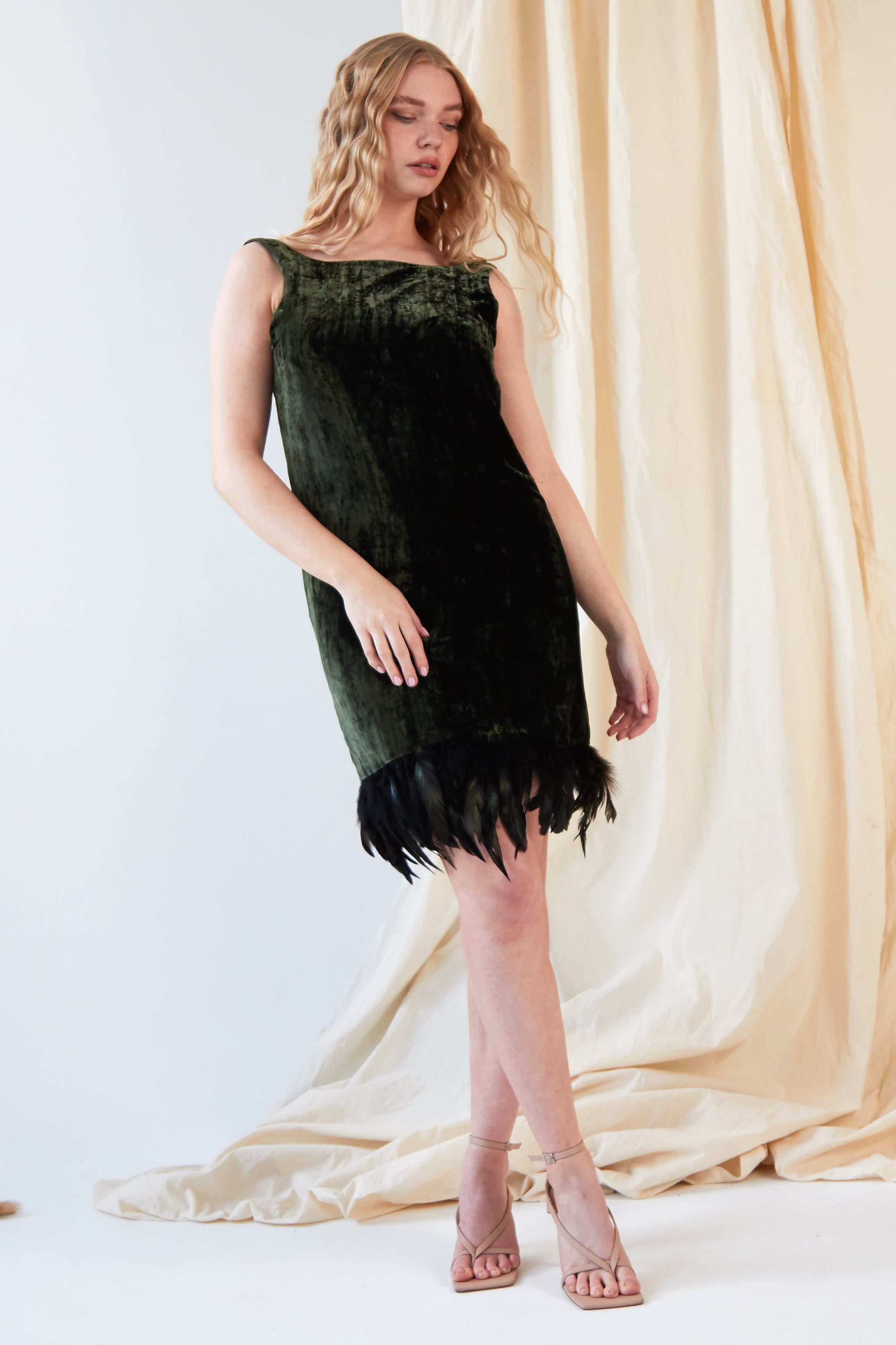 Silk Velvet Dress by Sarvin