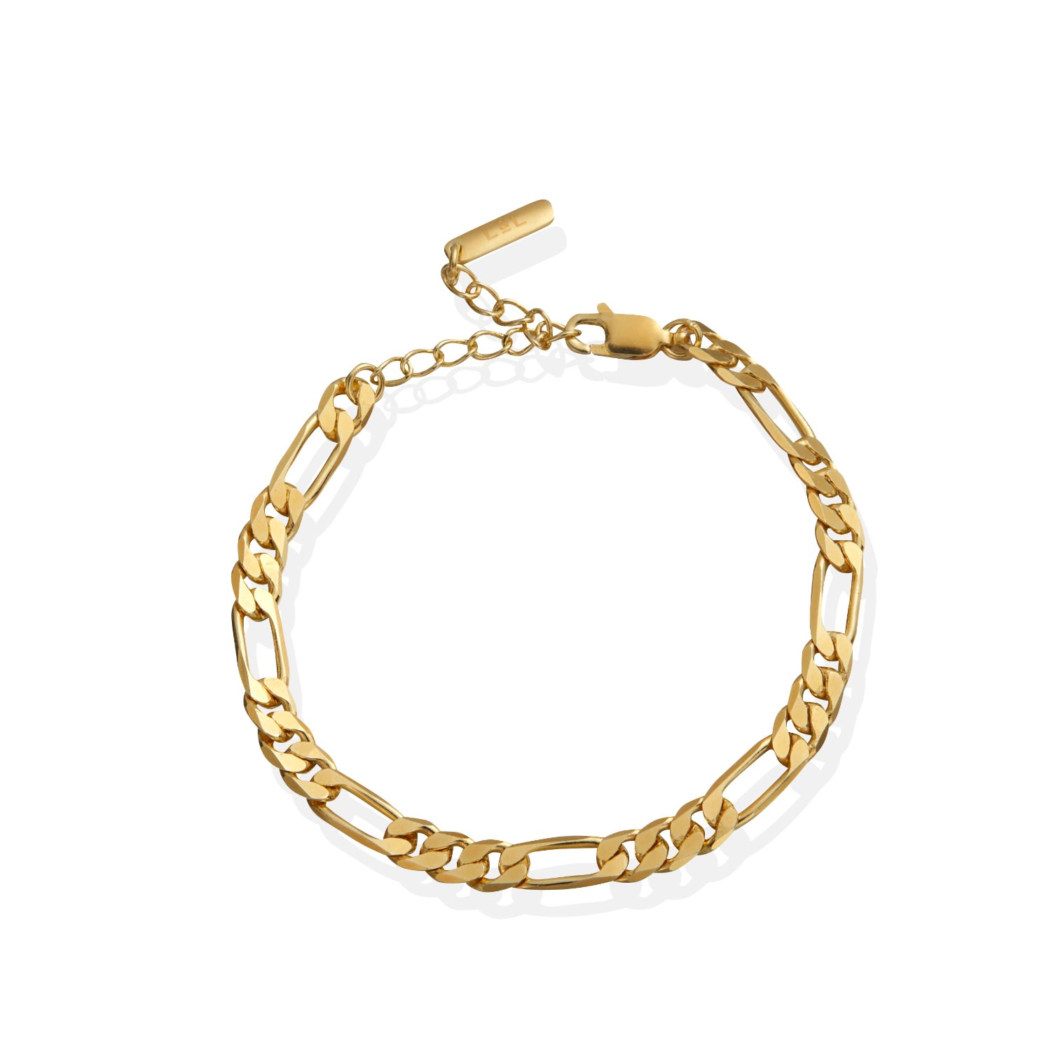 Women&rsquo;s Mesa Figaro Chain Bracelet - 18K Gold Vermeil | Lait & Lune