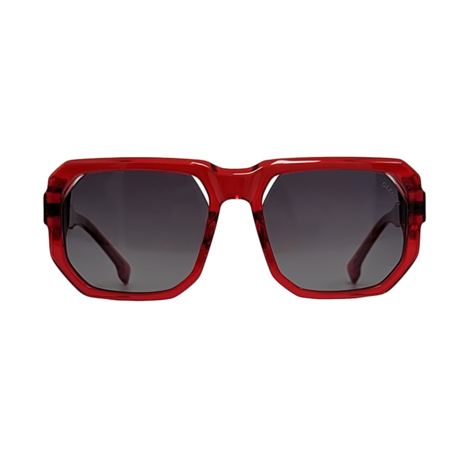 Men’s Ruby Sunglasses Aviator Shape - Cee Lo Green Official Sunglasses In Red One Size Gazal Eyewear