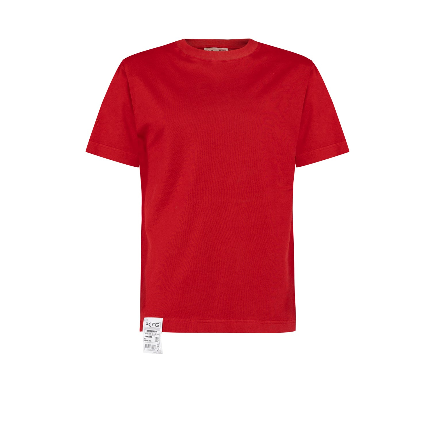 Pcfg Women's Red Your Itch Printed T-shirt - Samba In Red