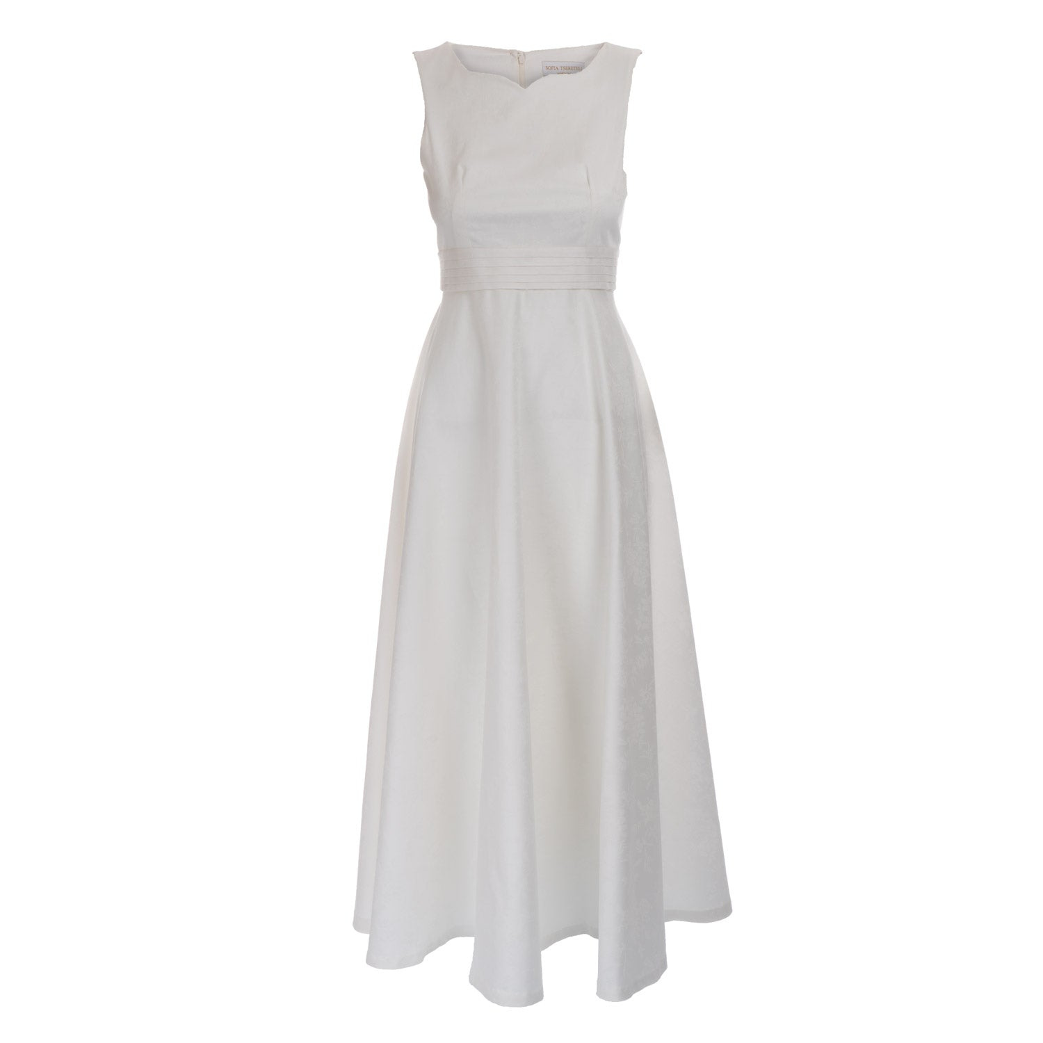Sofia Tsereteli Women's White Alba Bianca Gown In Gray