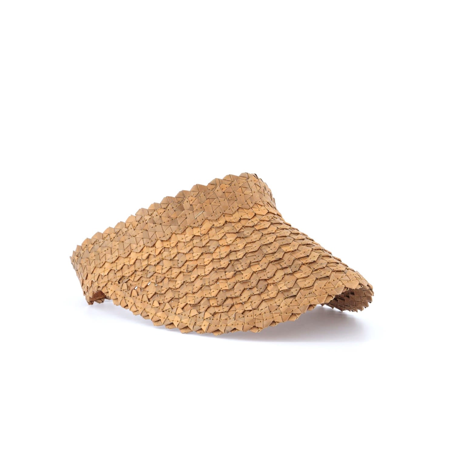 Ohsun Women's  Straw Visor - Brown