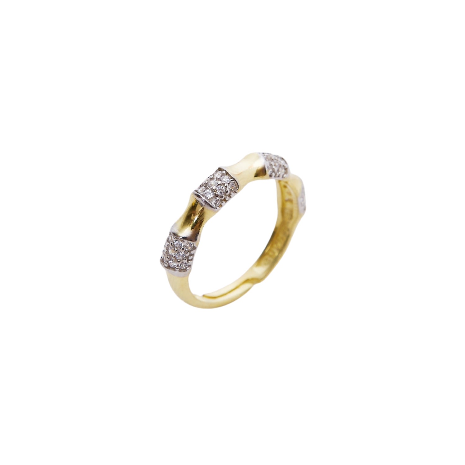 Spero London Women's Gold Bone Shape Sterling Silver Adjustable Ring In Gold