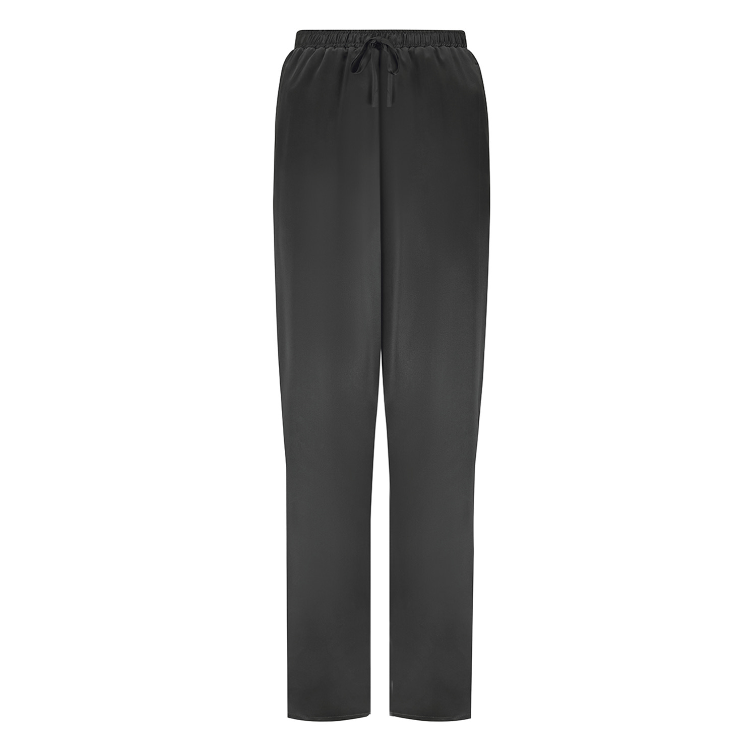 Women’s Grace Silk Trouser - Black Medium The Summer Edit