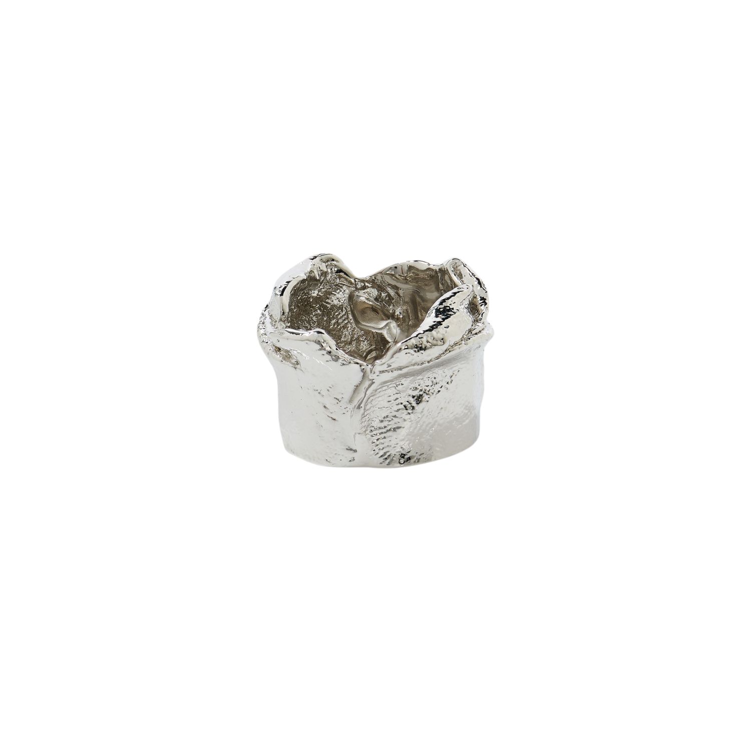 Tami&tami Women's Ten Sixty Four Studio Silver Chunky Ring In Gray