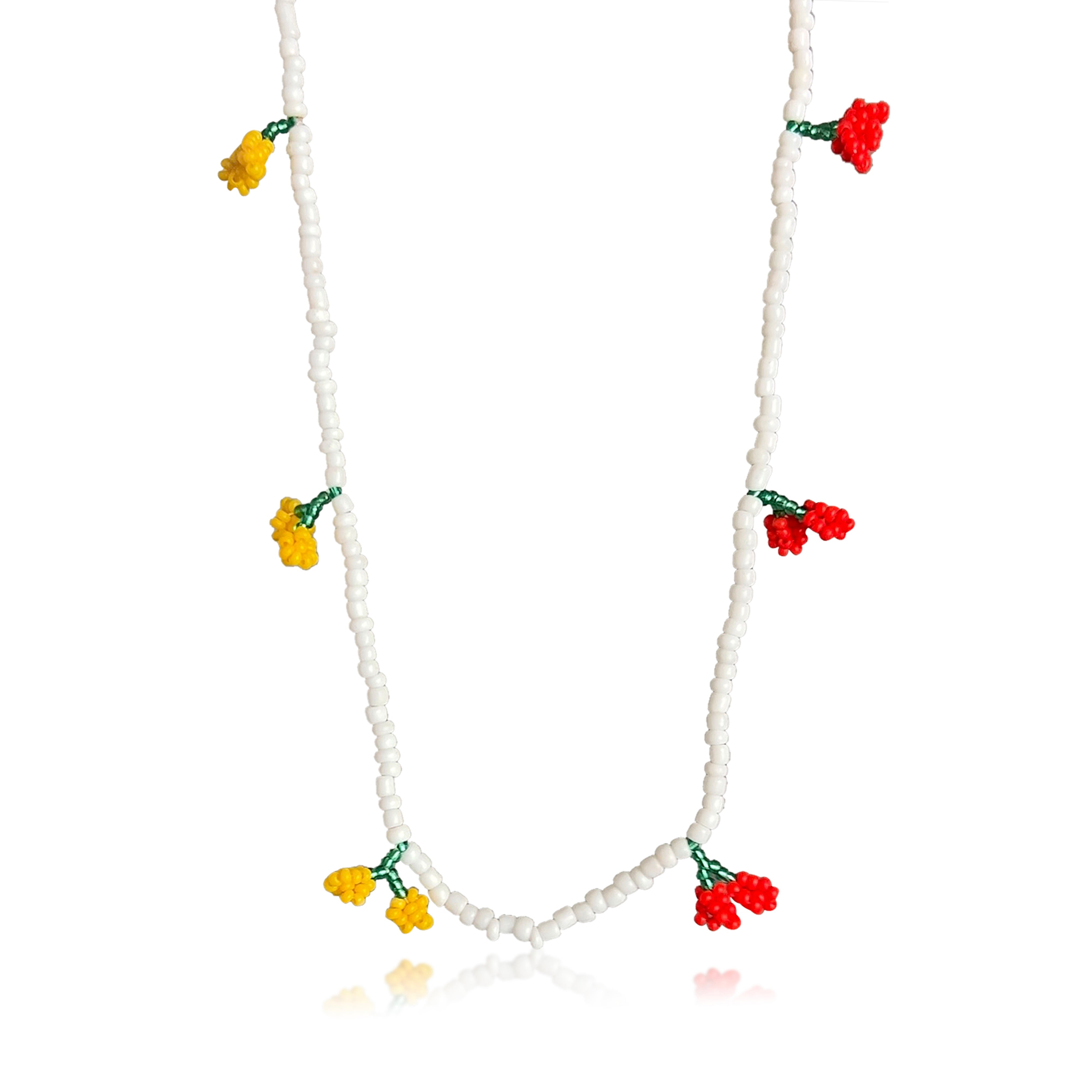 Mg Jewelry Women's Sweet Necklace In Yellow